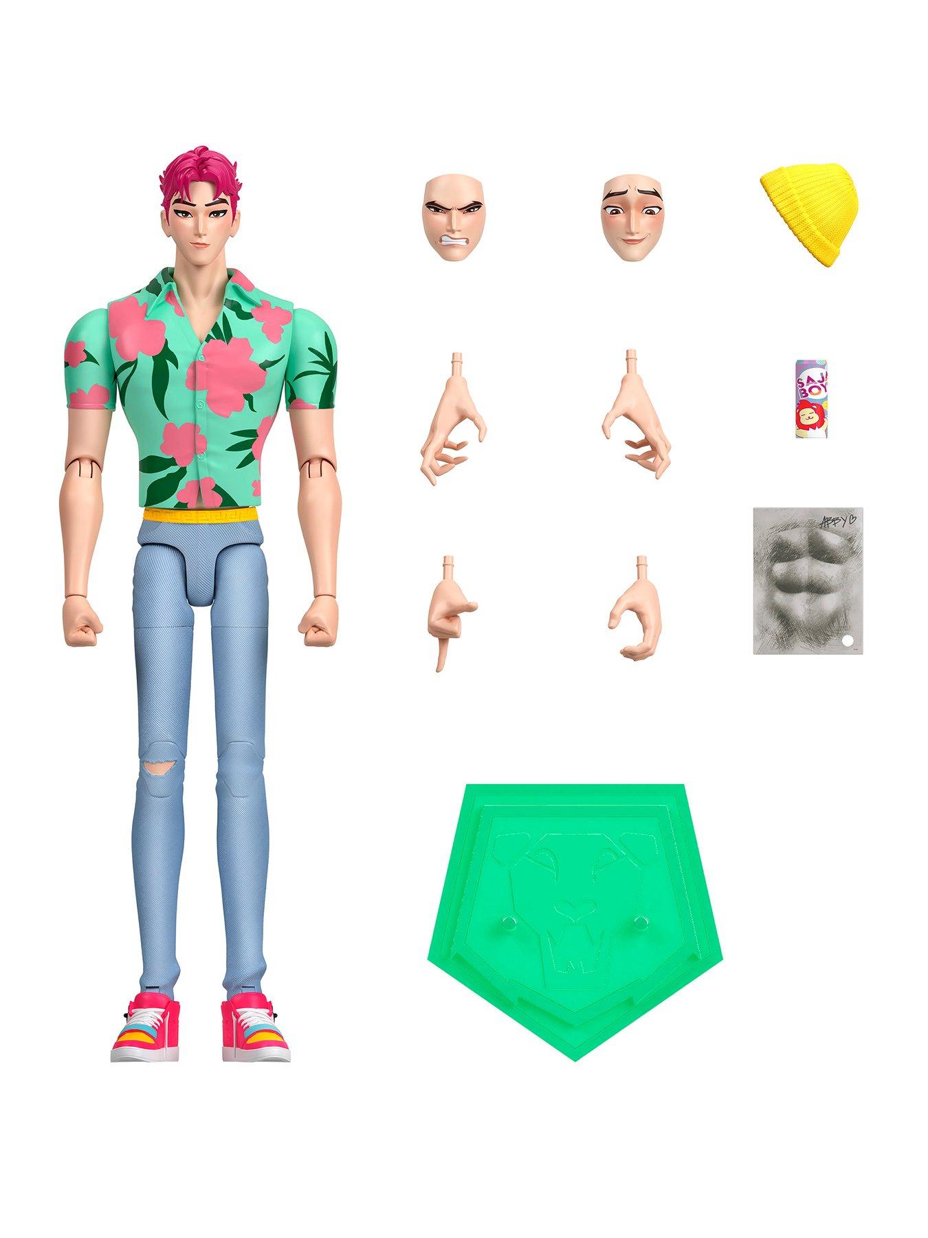 Image 1 of 7 of K-Pop Demon Hunters <p>Saja Boys Abby Soda Pop 6.8-Inch Action Figure with Accessories</p>