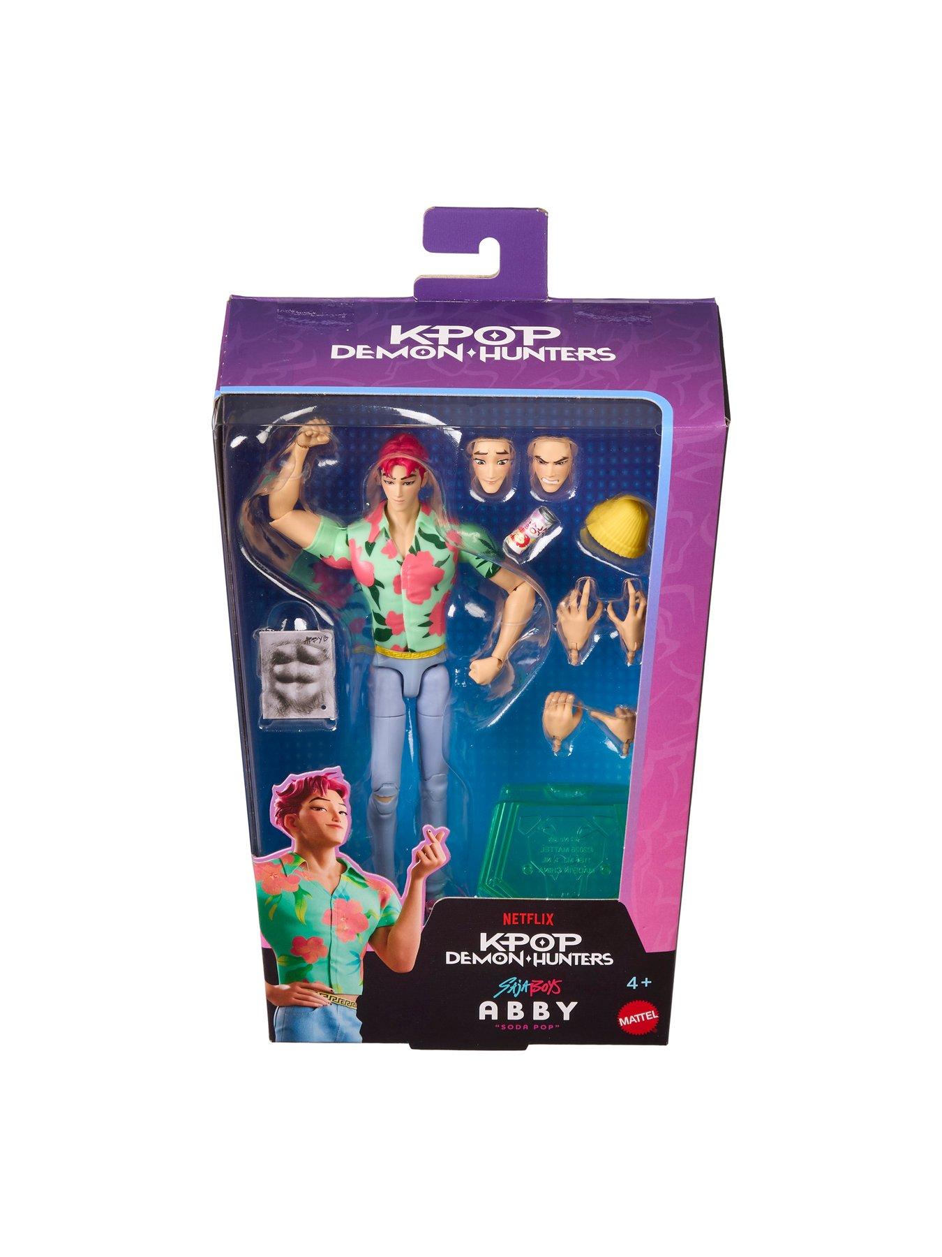 Image 7 of 7 of K-Pop Demon Hunters <p>Saja Boys Abby Soda Pop 6.8-Inch Action Figure with Accessories</p>