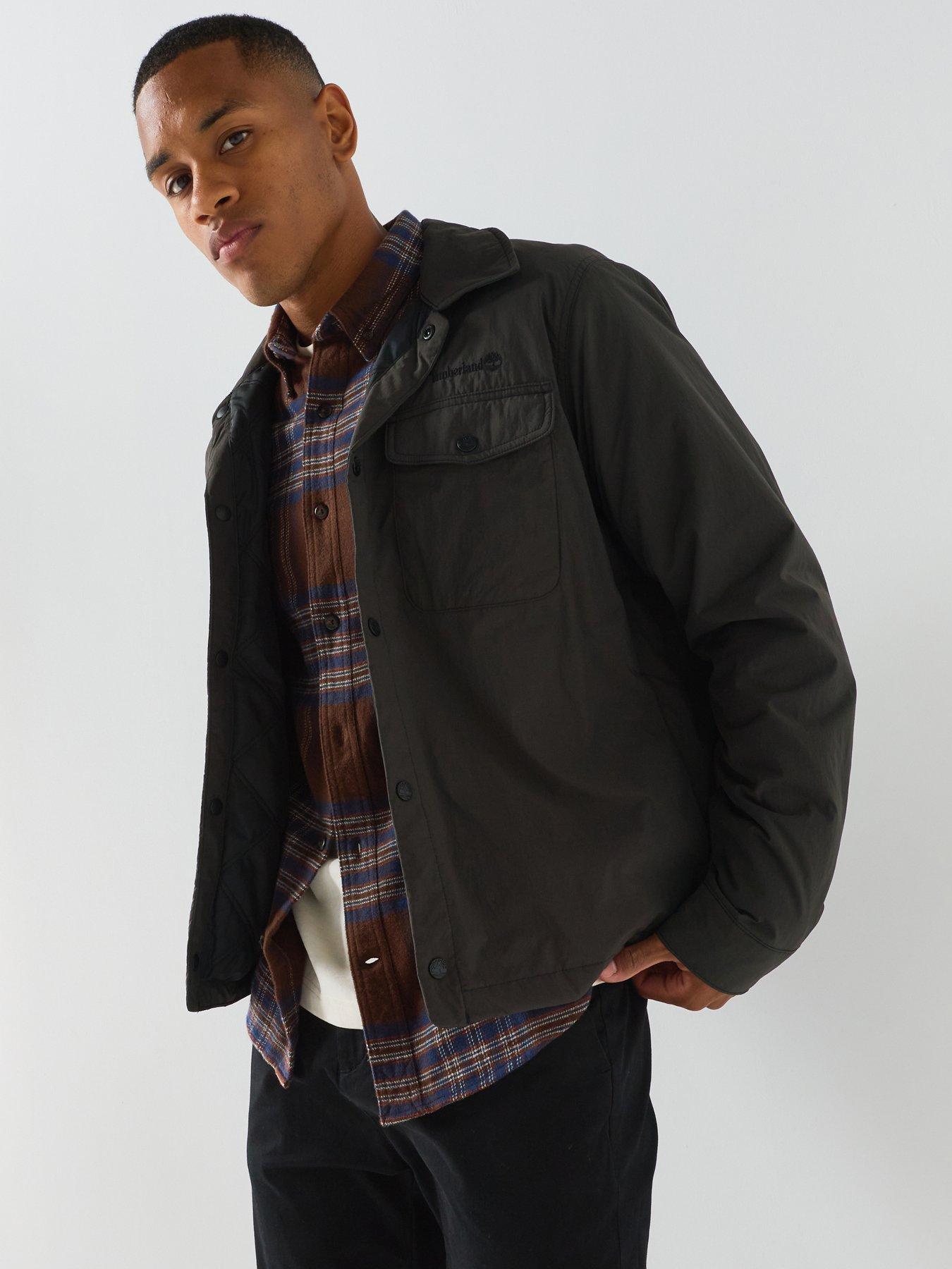 Image 1 of 6 of Timberland Insulated Shacket - Black