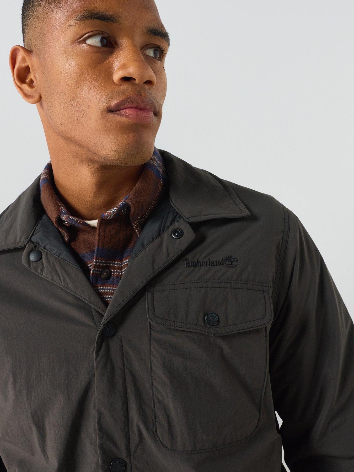 Image 4 of 6 of Timberland Insulated Shacket - Black