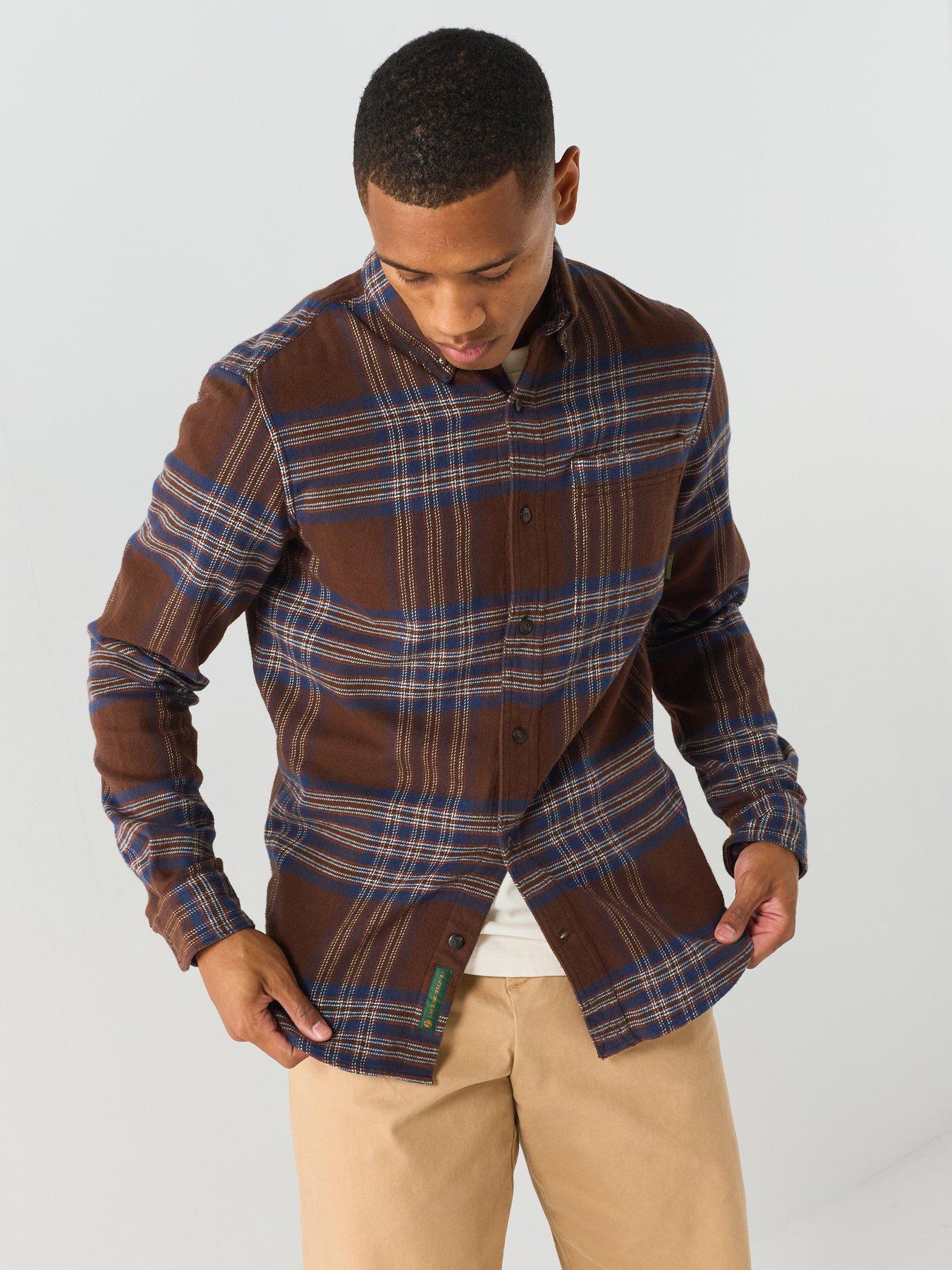 Image 1 of 4 of Timberland Flannel House Check Shirt - Multi