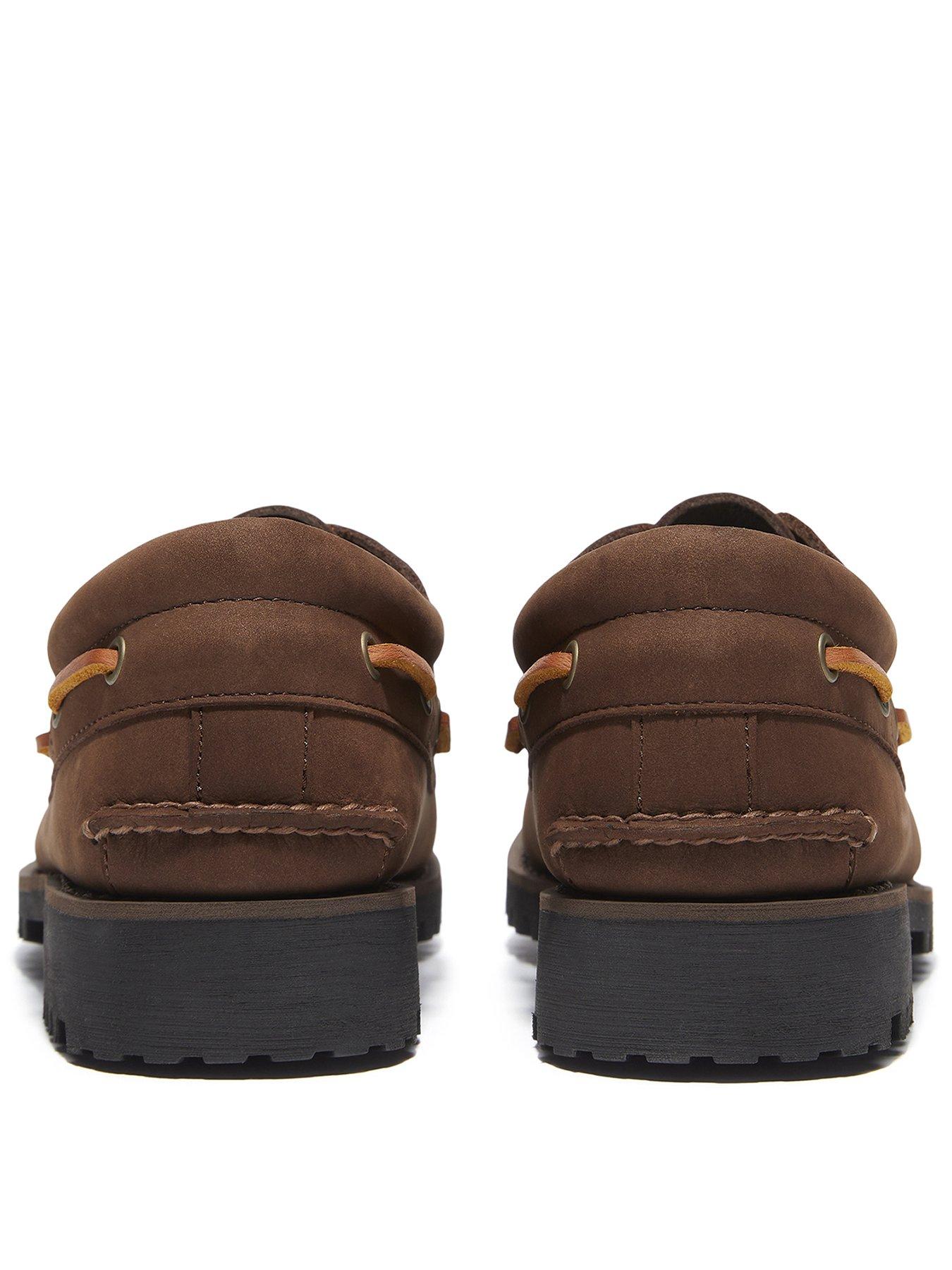Image 3 of 6 of Timberland Authentic Boat Shoe - Dark Brown