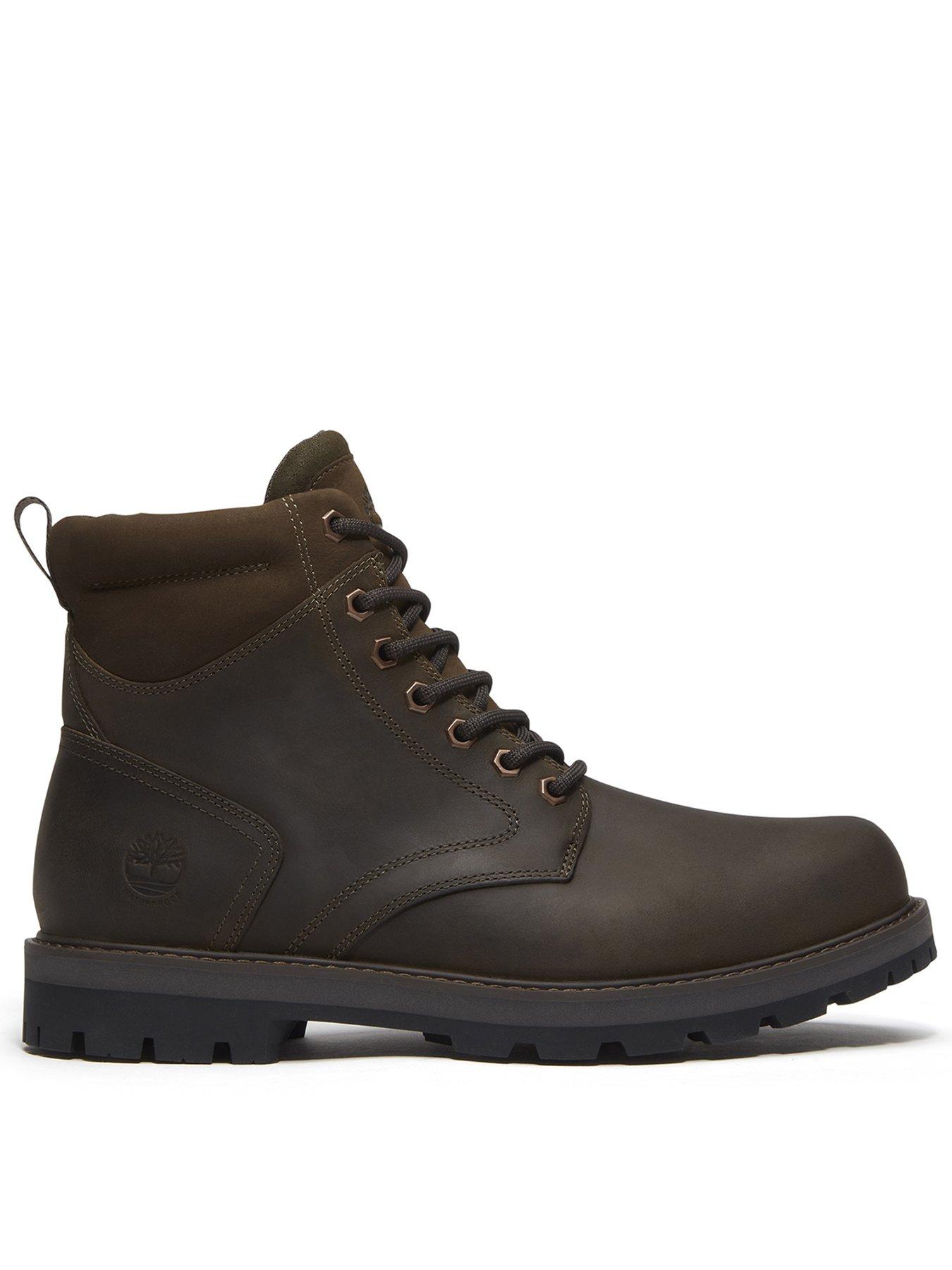Timberland Britton Road Mid Lace Up Waterproof Boot, Green, Size 11, Men