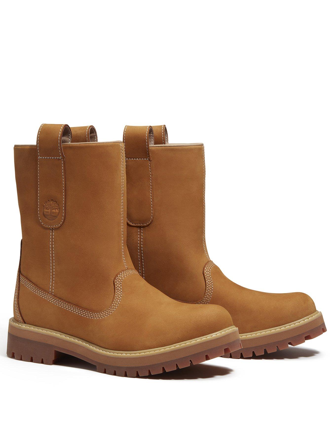 Image 2 of 6 of Timberland Heritage Mid Pull-On Boot - Light Brown