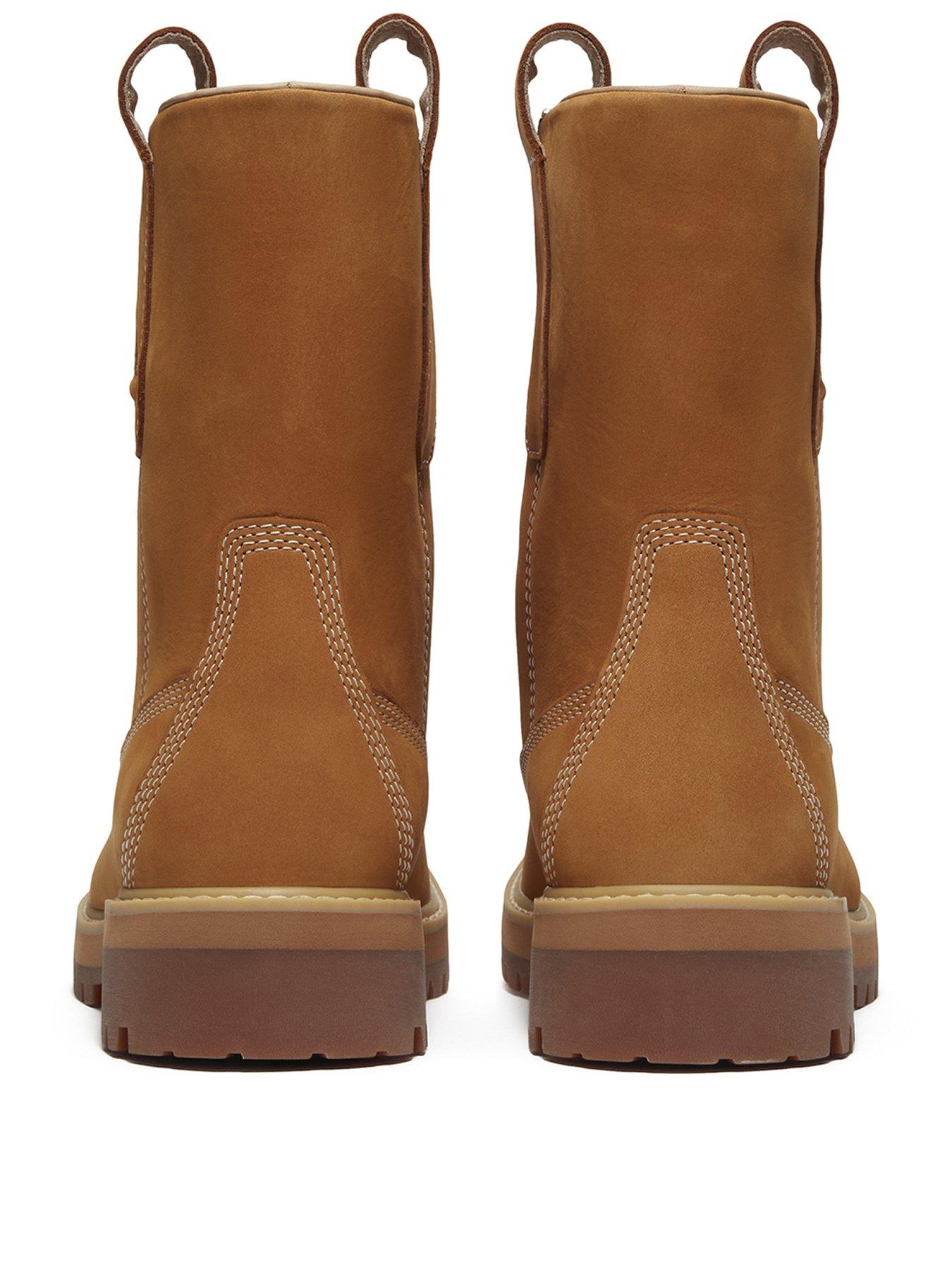 Image 3 of 6 of Timberland Heritage Mid Pull-On Boot - Light Brown