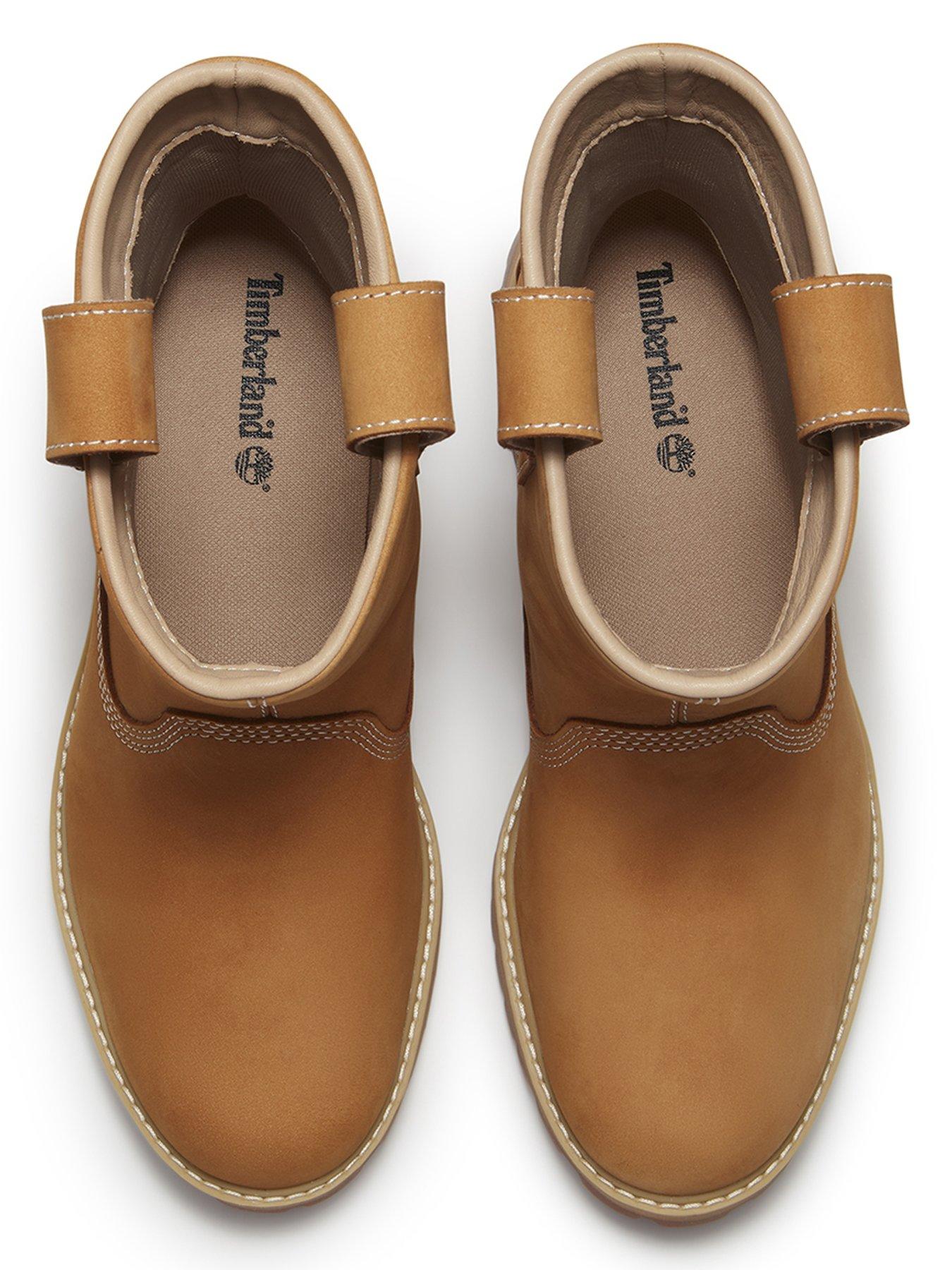 Image 4 of 6 of Timberland Heritage Mid Pull-On Boot - Light Brown