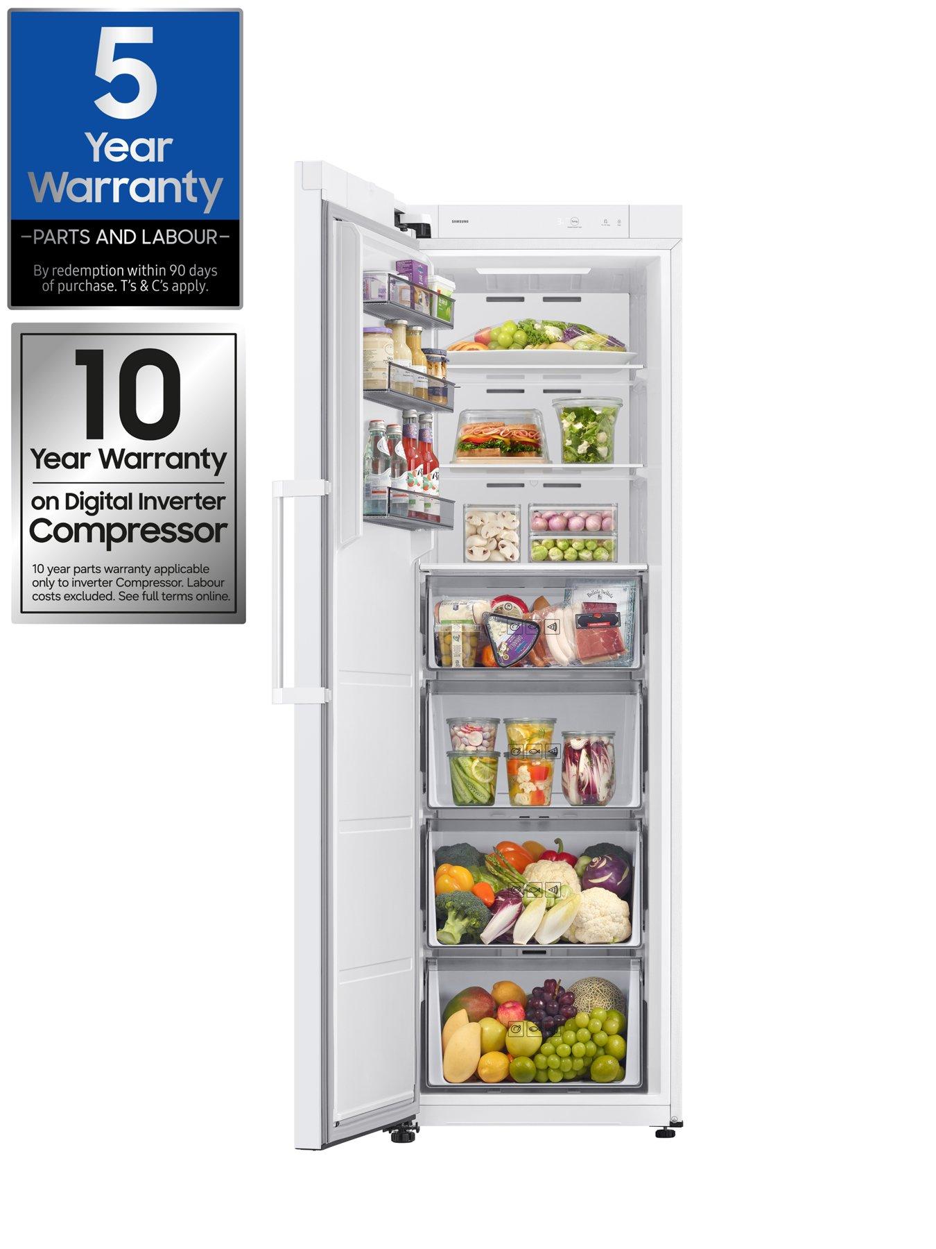 Image 2 of 7 of Samsung RZ40H32PEVEU 323-Litre&nbsp;Tall Freezer&nbsp;with SpaceMax&trade; technology -&nbsp;Snow White