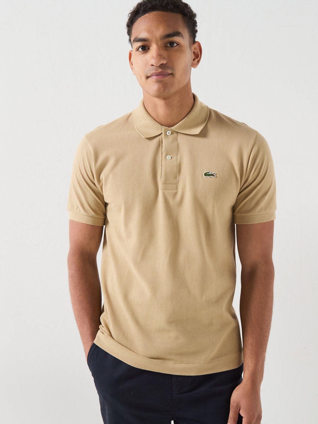 Lacoste Classic Fit L1212 Polo Shirt - Light Brown