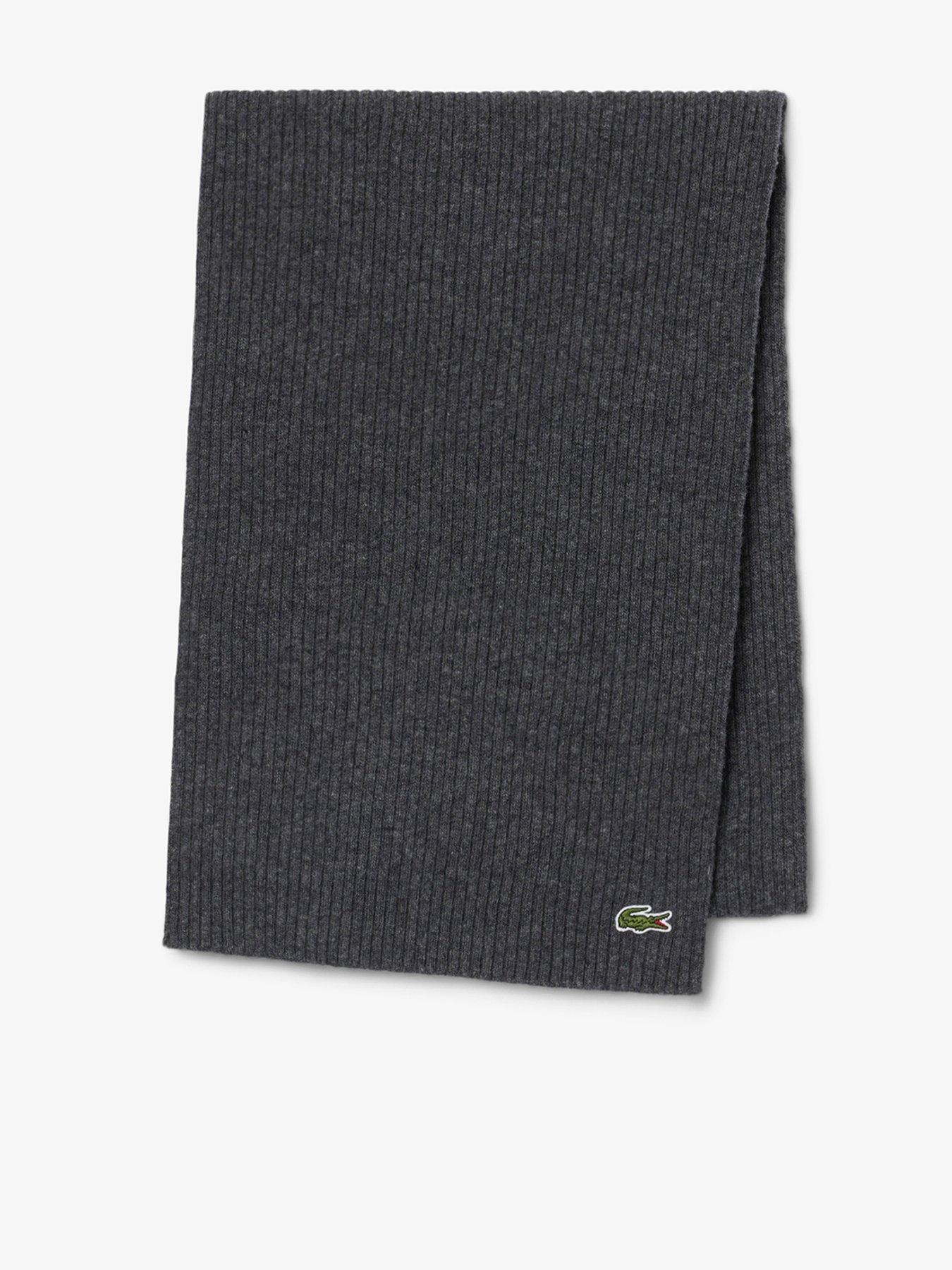 Lacoste Wool Scarf - Grey
