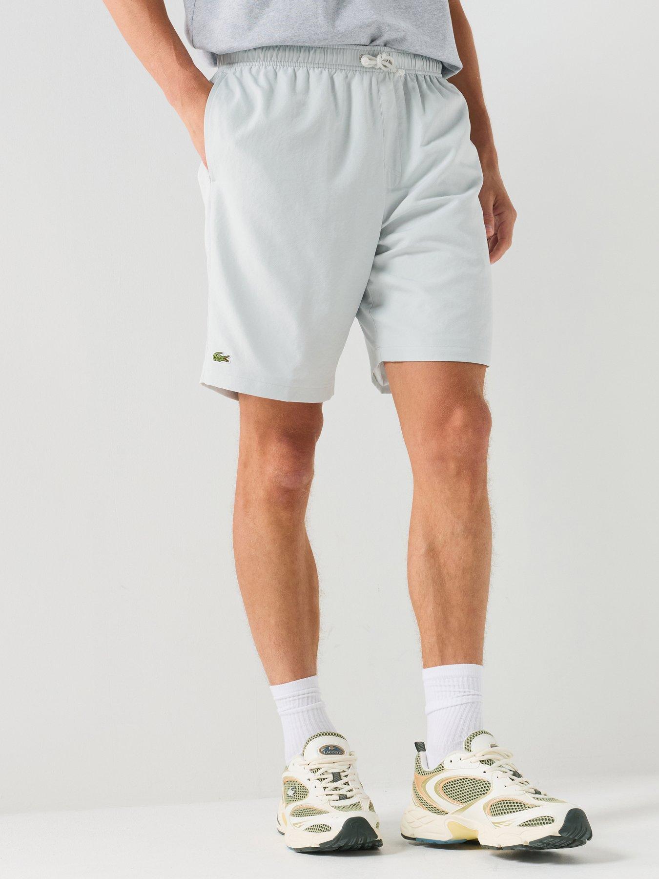 Lacoste Woven Drawstring Shorts - Light Grey