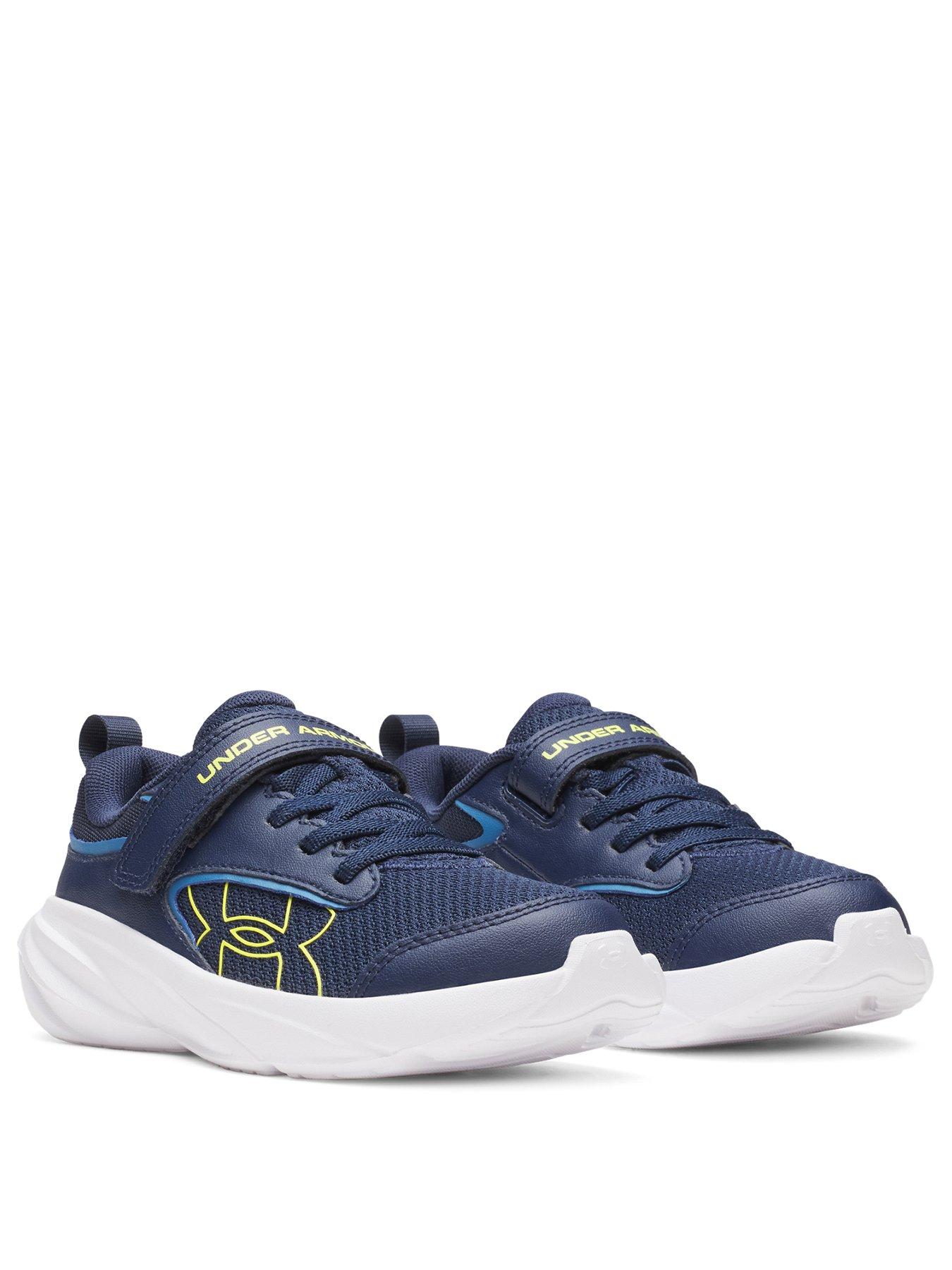 Image 2 of 5 of UNDER ARMOUR Boys Running Surge 5 Trainer - Navy