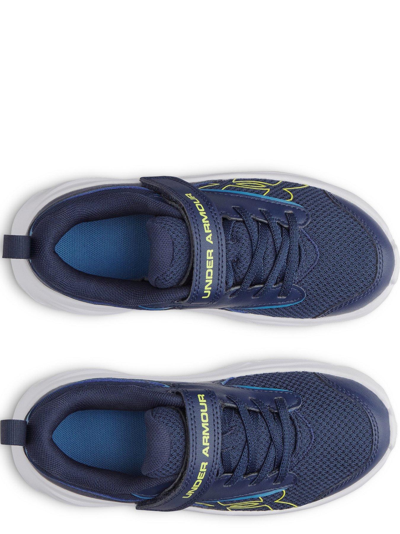 Image 3 of 5 of UNDER ARMOUR Boys Running Surge 5 Trainer - Navy
