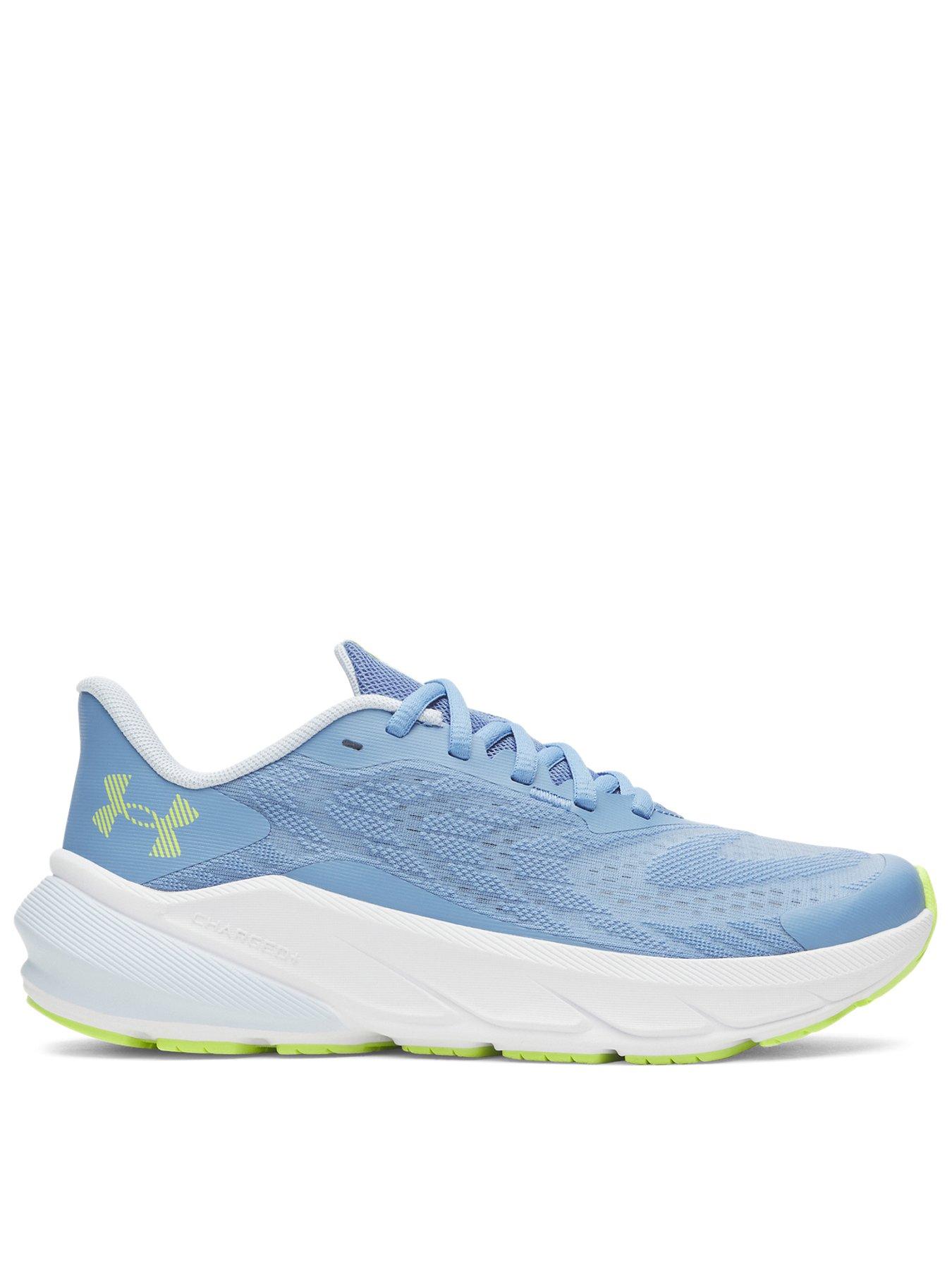 Image 1 of 6 of UNDER ARMOUR Junior Girl's Charged+ Turbulence 3 Running Trainers - Blue