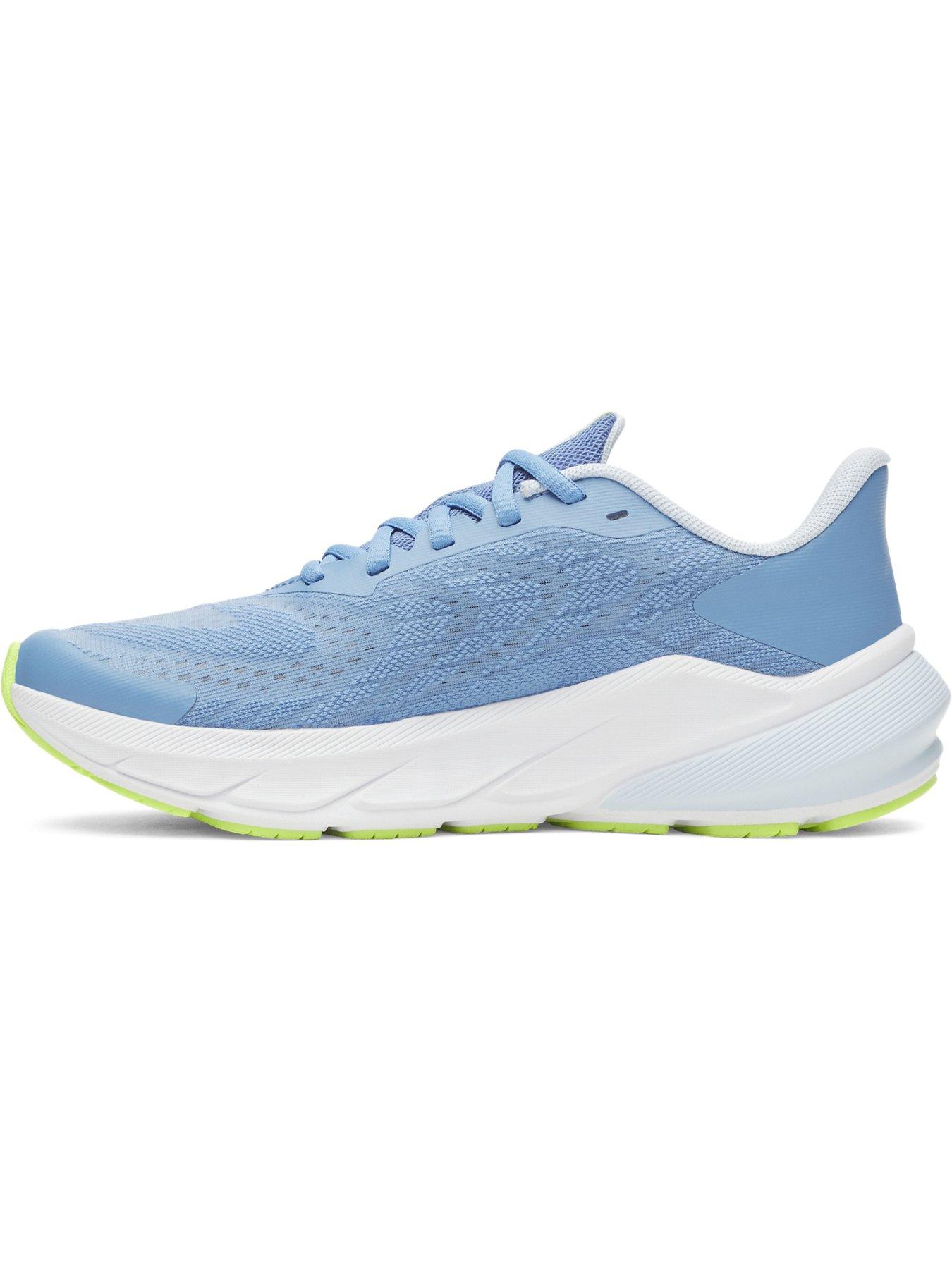 Image 5 of 6 of UNDER ARMOUR Junior Girl's Charged+ Turbulence 3 Running Trainers - Blue