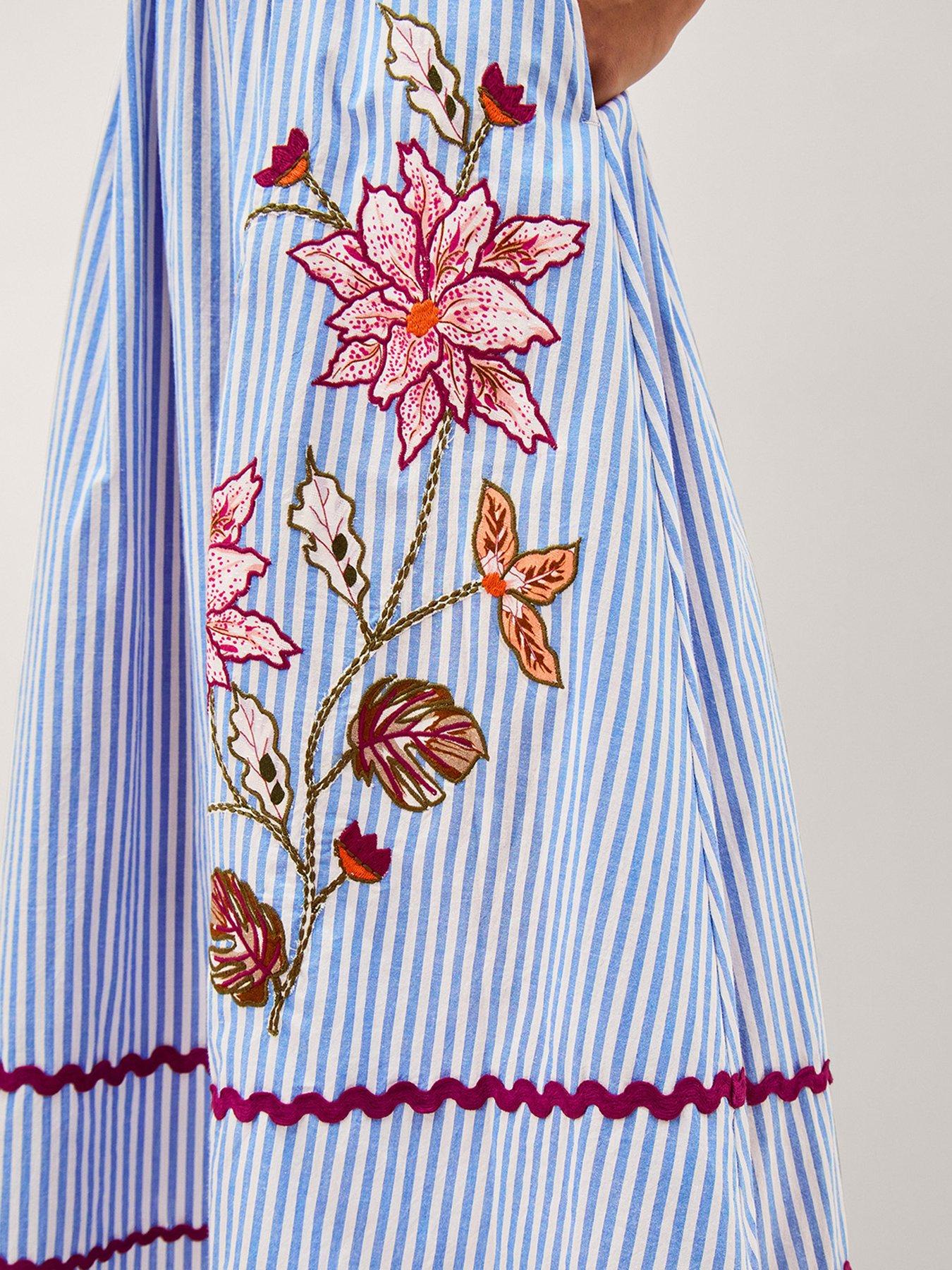 Image 4 of 5 of Monsoon Sloane Emb Dress