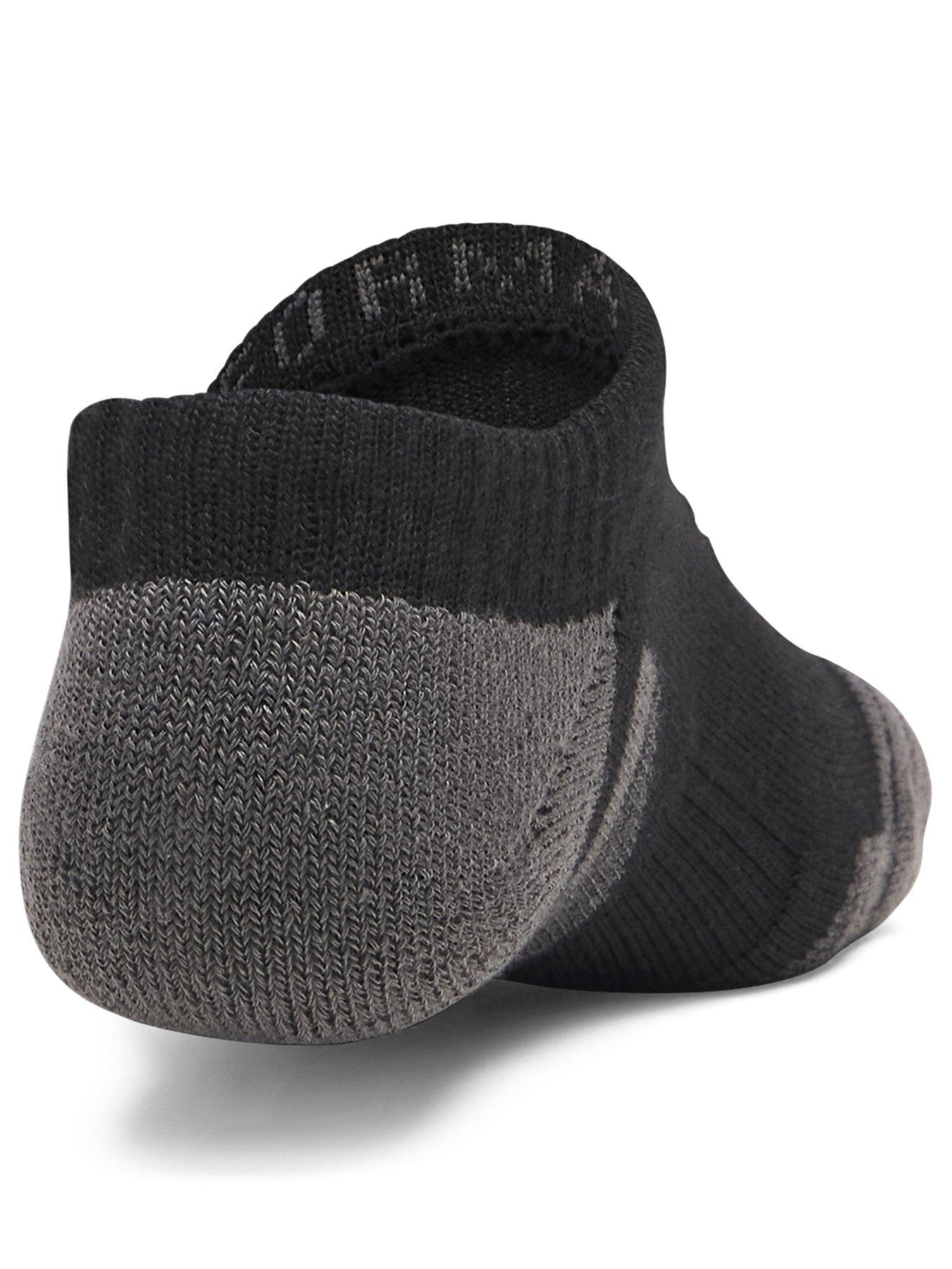 Image 3 of 3 of UNDER ARMOUR Junior Unisex Tech 3 Pack No Show Socks - Black