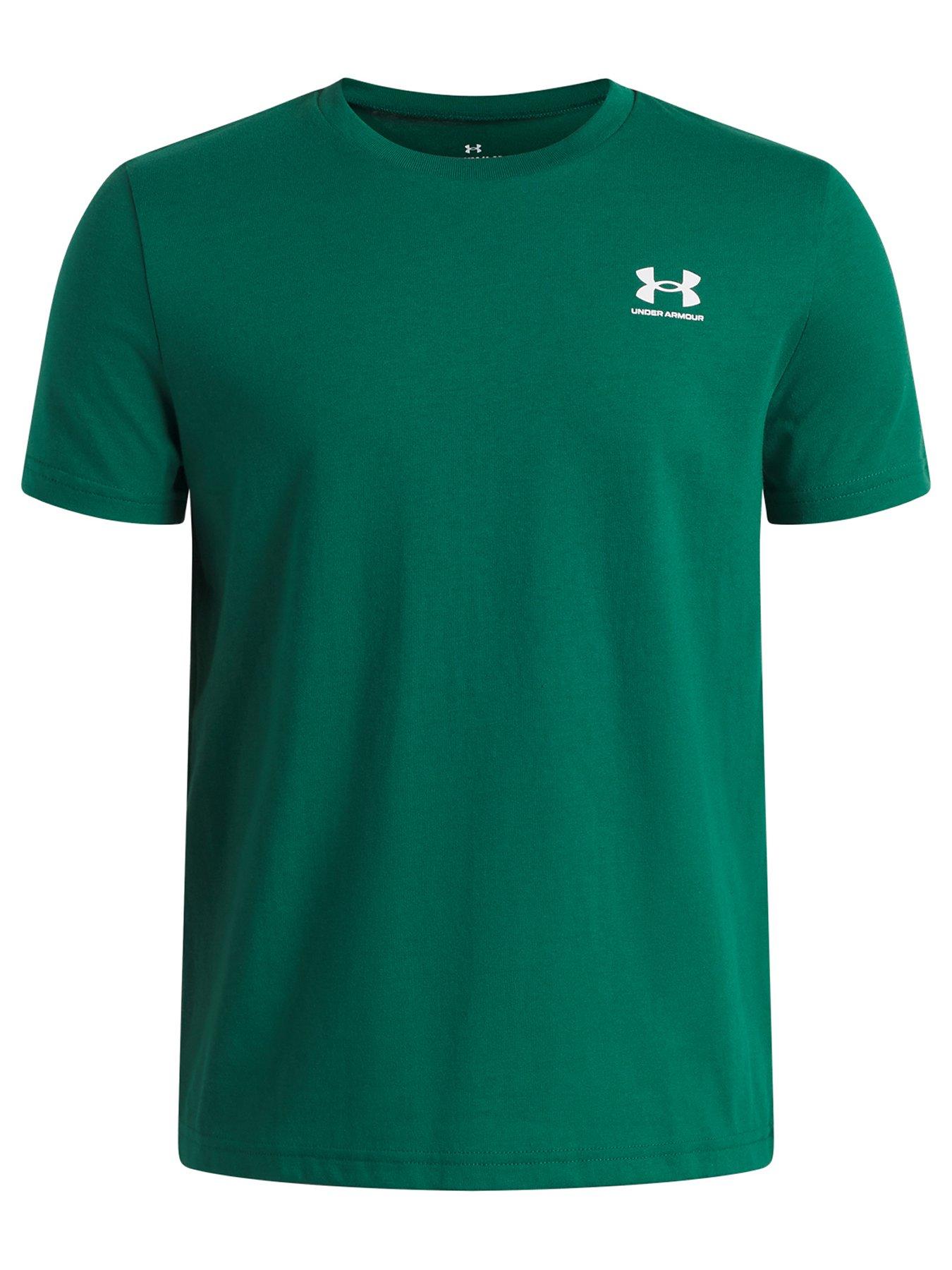 UNDER ARMOUR Junior Boys' Short Sleeve Sportstyle T-Shirt - Green