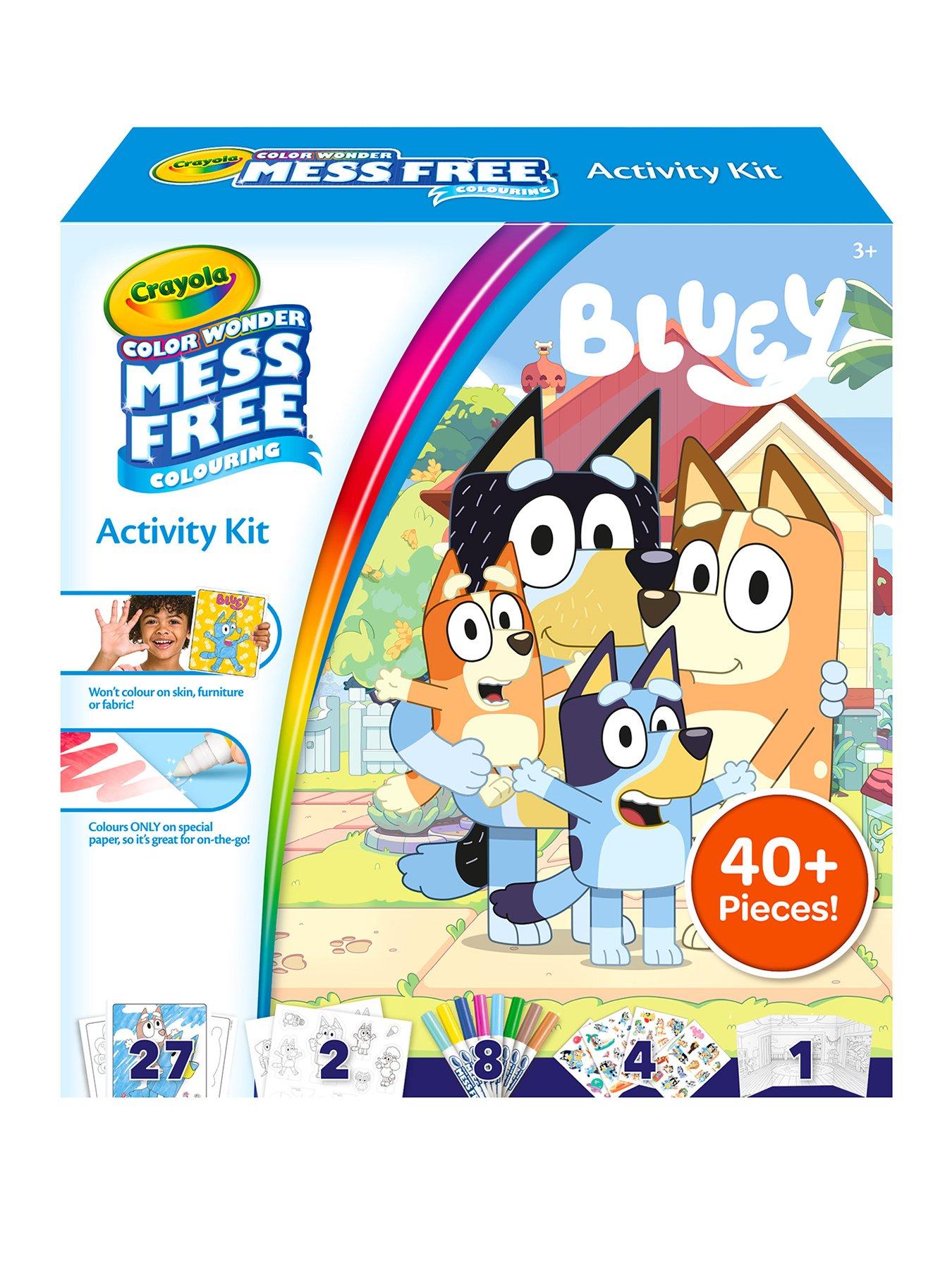 Image 1 of 5 of Crayola Colour Wonder Bluey Kit