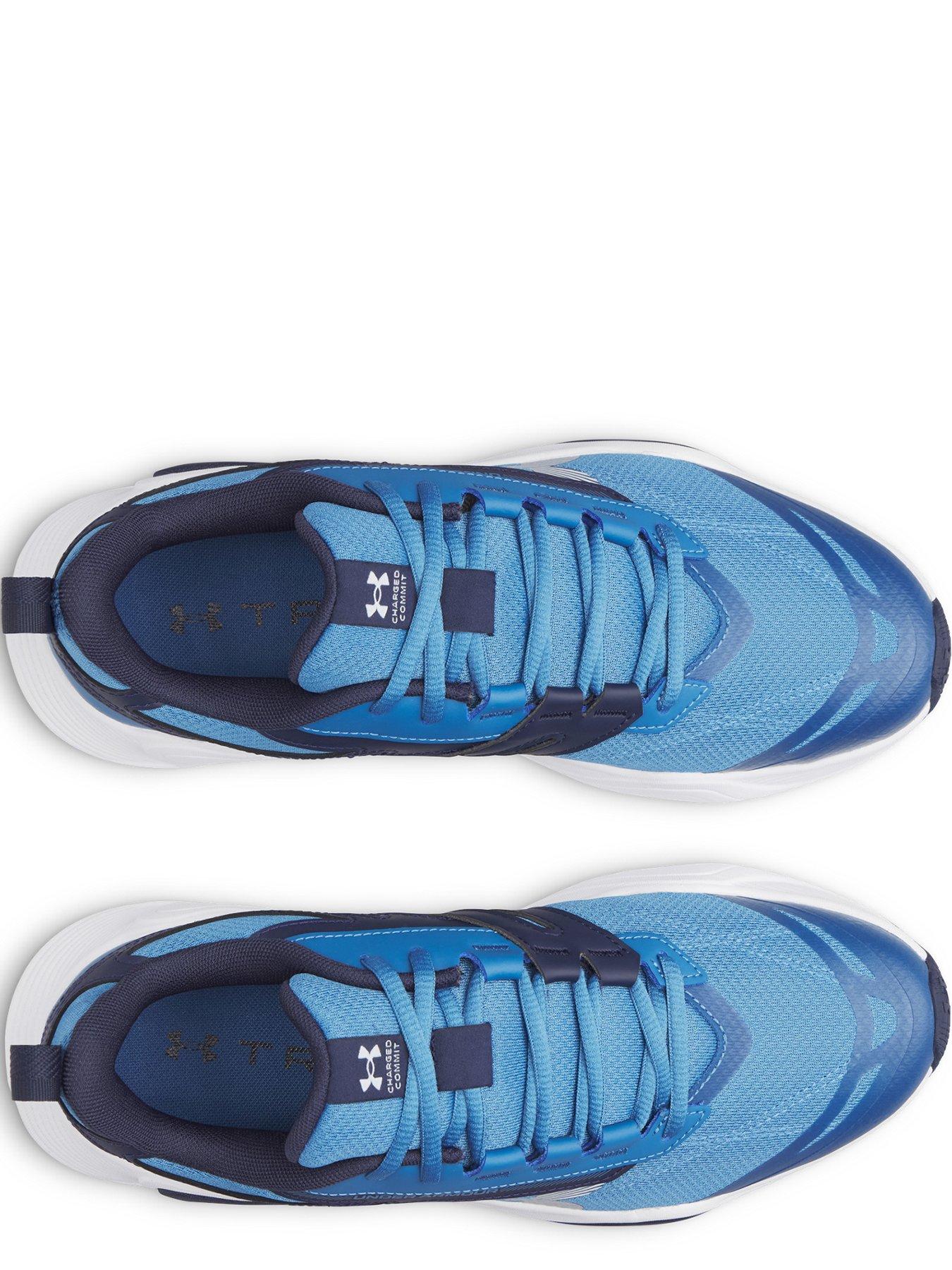 Image 3 of 5 of UNDER ARMOUR Mens Charged Commit TR 5 Lace-Up Trainers - Blue