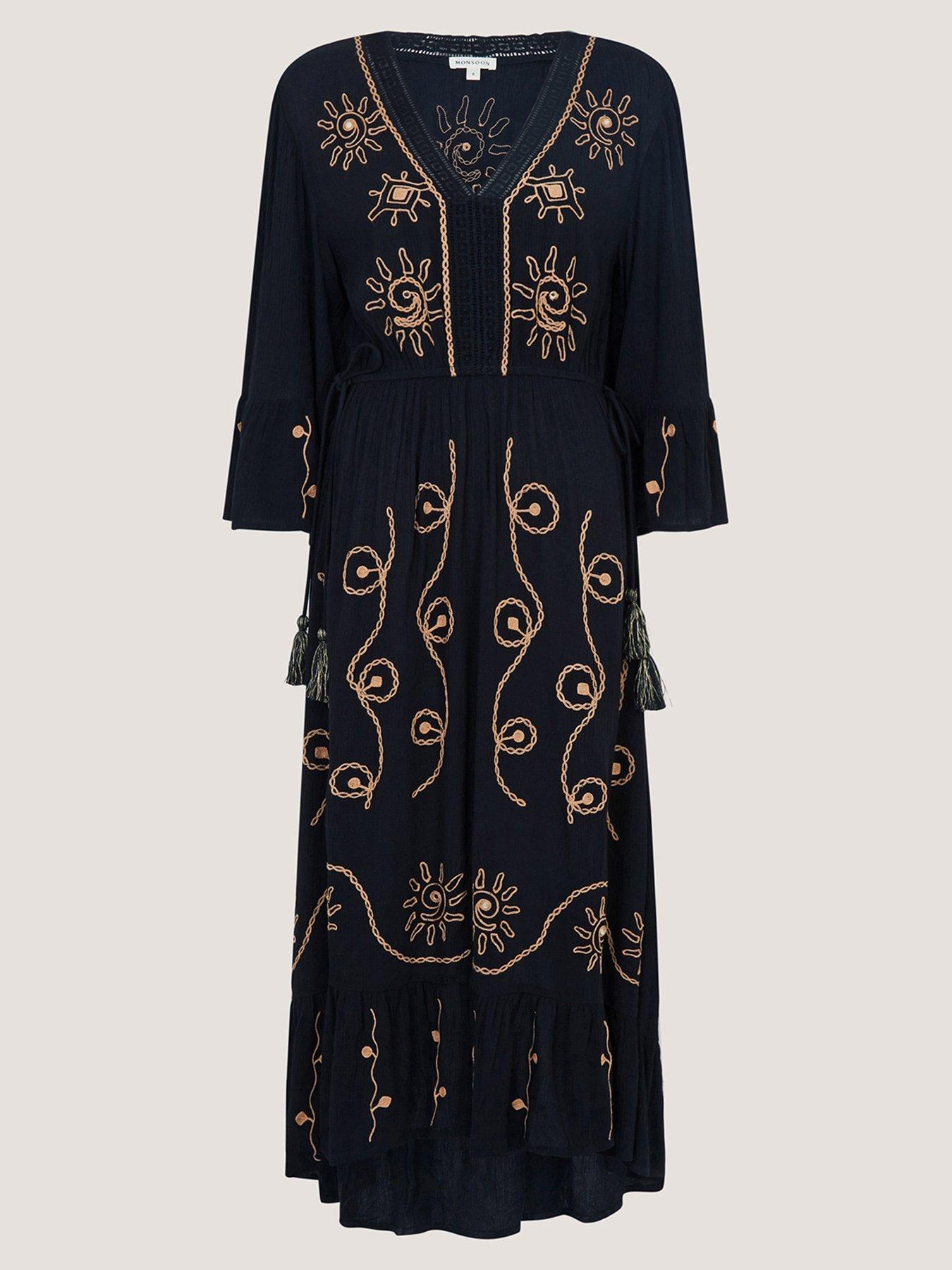 Image 5 of 5 of Monsoon Sophy Emb Kaftan