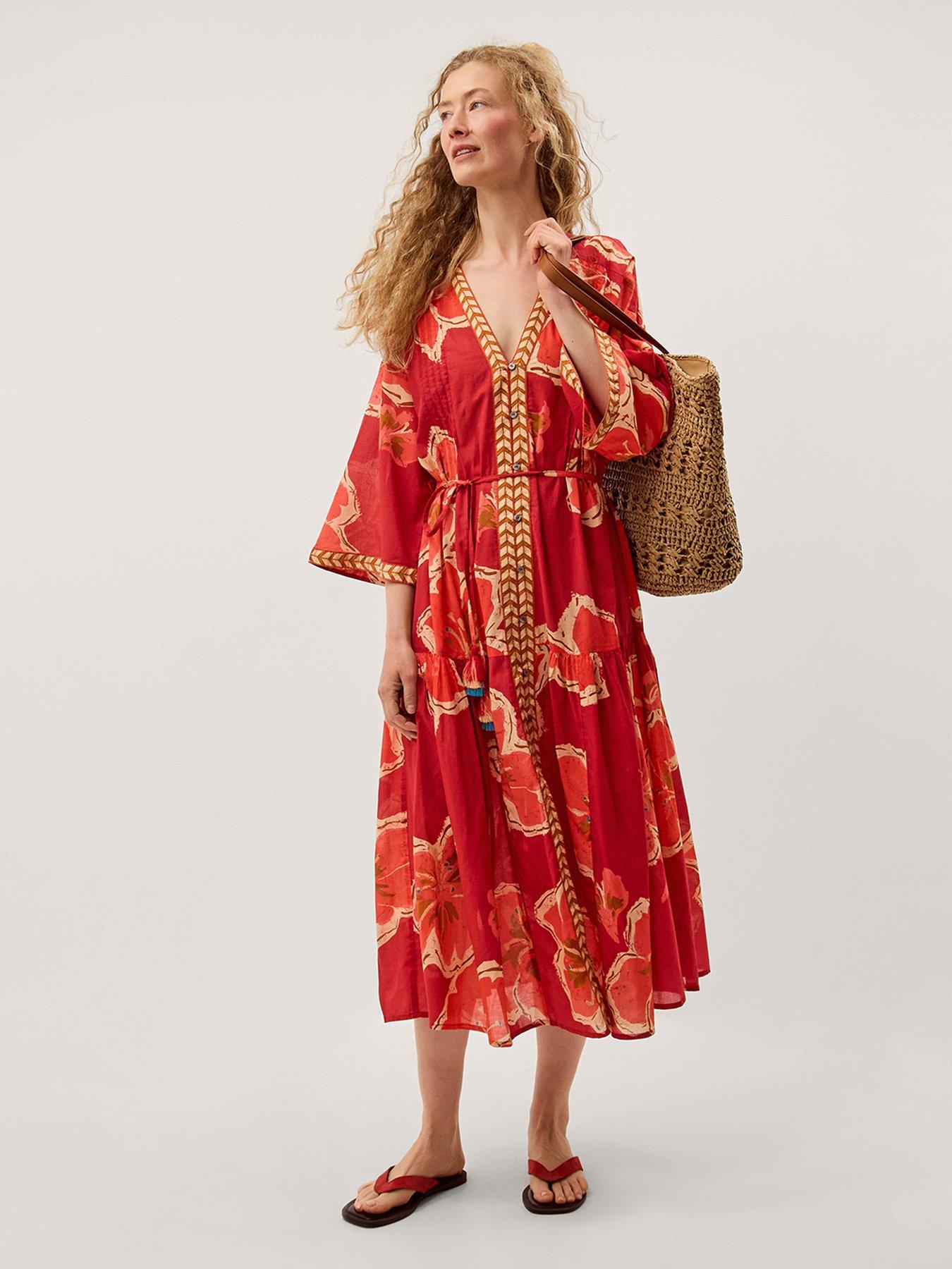 Image 1 of 6 of Monsoon Yasmin Tunic Dress