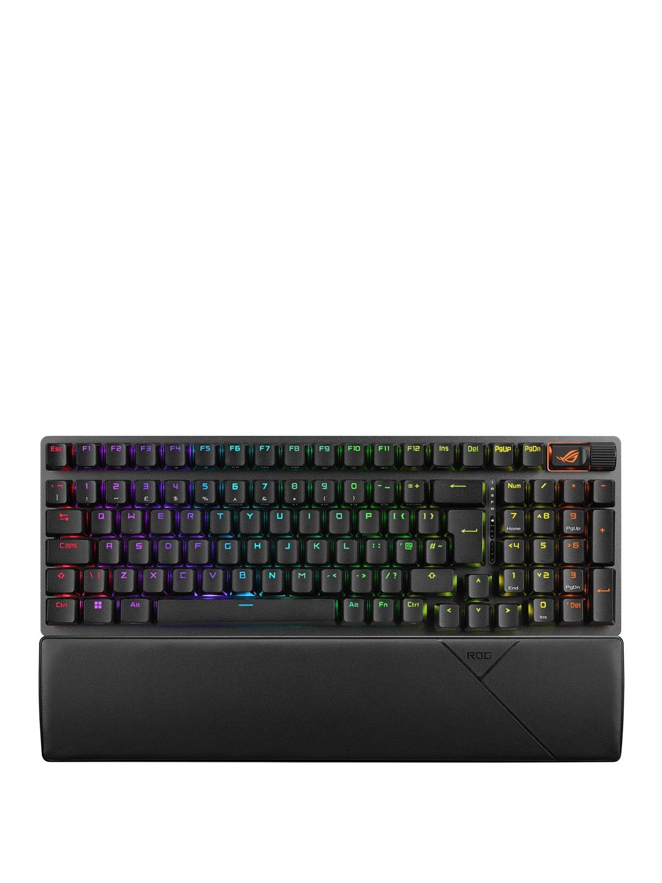 ASUS ROG Strix Scope II 96 Wireless Gaming Keyboard with Mechanical Switches - Image 16