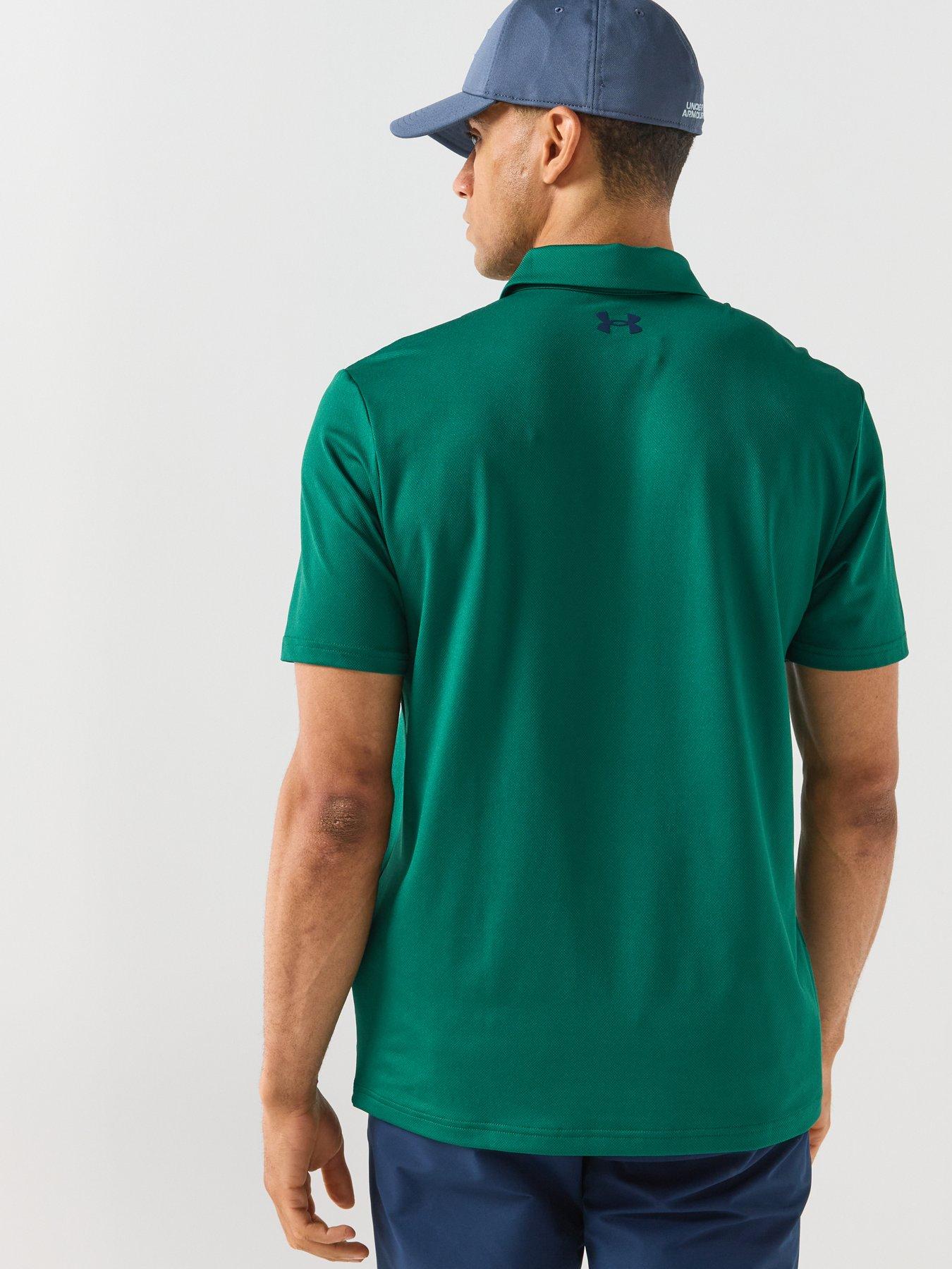 Image 2 of 6 of UNDER ARMOUR Mens Golf Matchplay Polo - Green