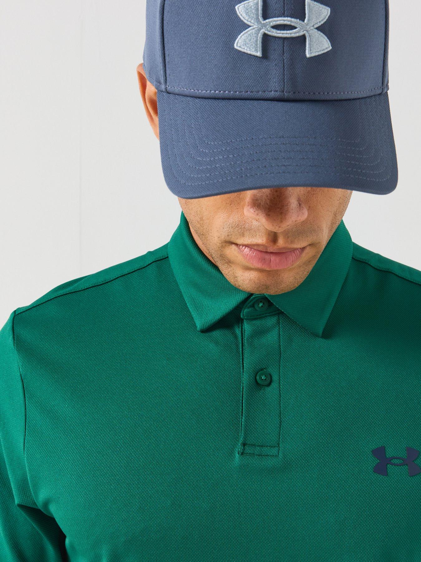 Image 4 of 6 of UNDER ARMOUR Mens Golf Matchplay Polo - Green