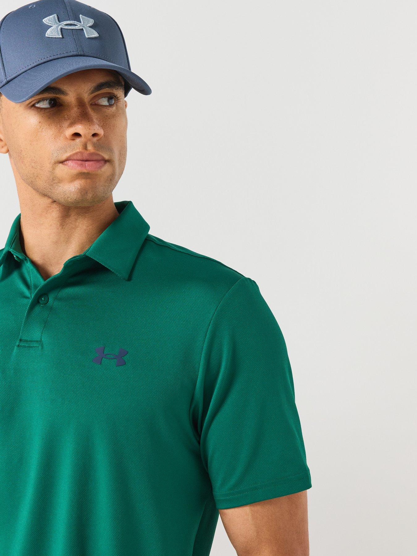 Image 5 of 6 of UNDER ARMOUR Mens Golf Matchplay Polo - Green