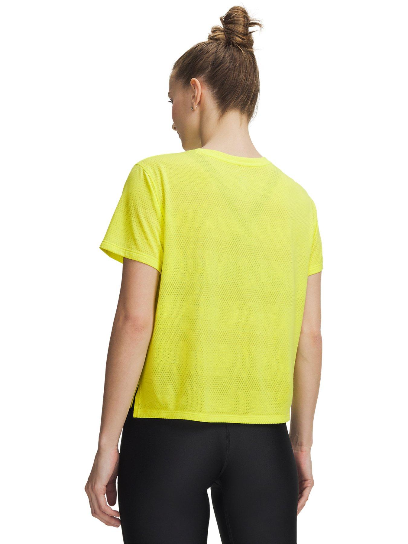 Image 2 of 3 of UNDER ARMOUR Women's Lightweight Running T-Shirt - Yellow