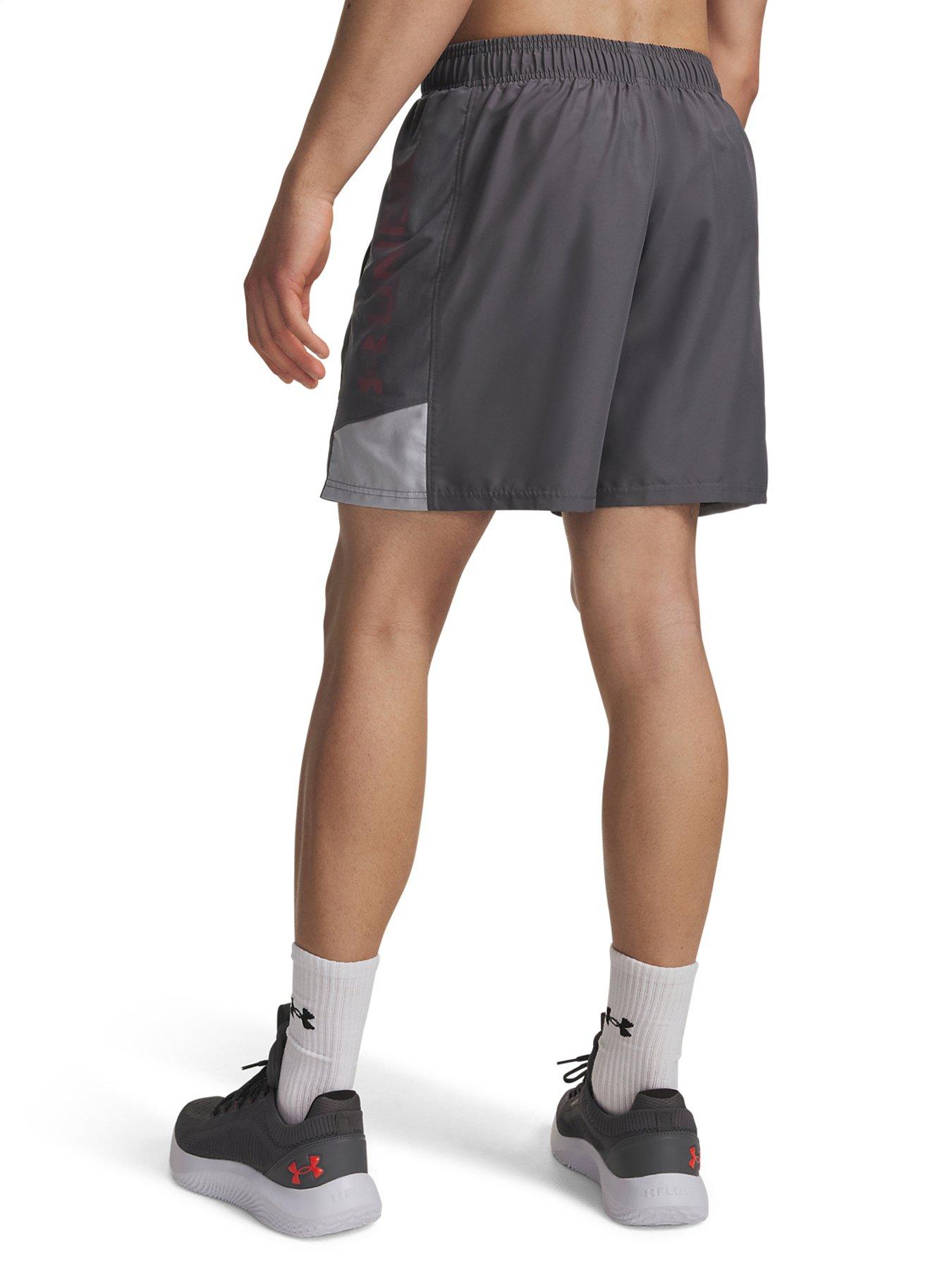 Image 2 of 4 of UNDER ARMOUR Mens Training Tech Utility Shorts - Grey