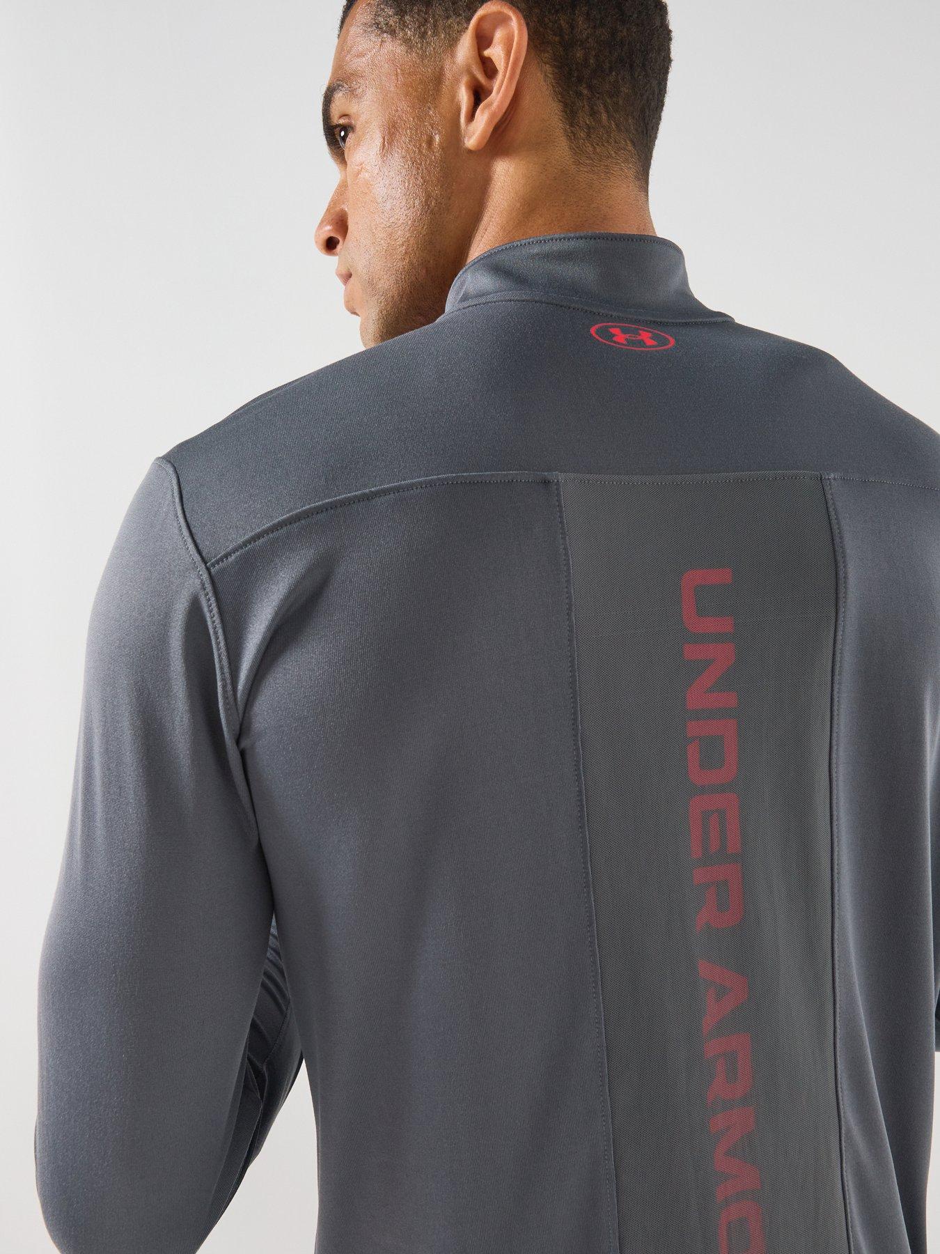 Image 4 of 6 of UNDER ARMOUR Mens Training Tech Utility 1/4 Zip - Grey