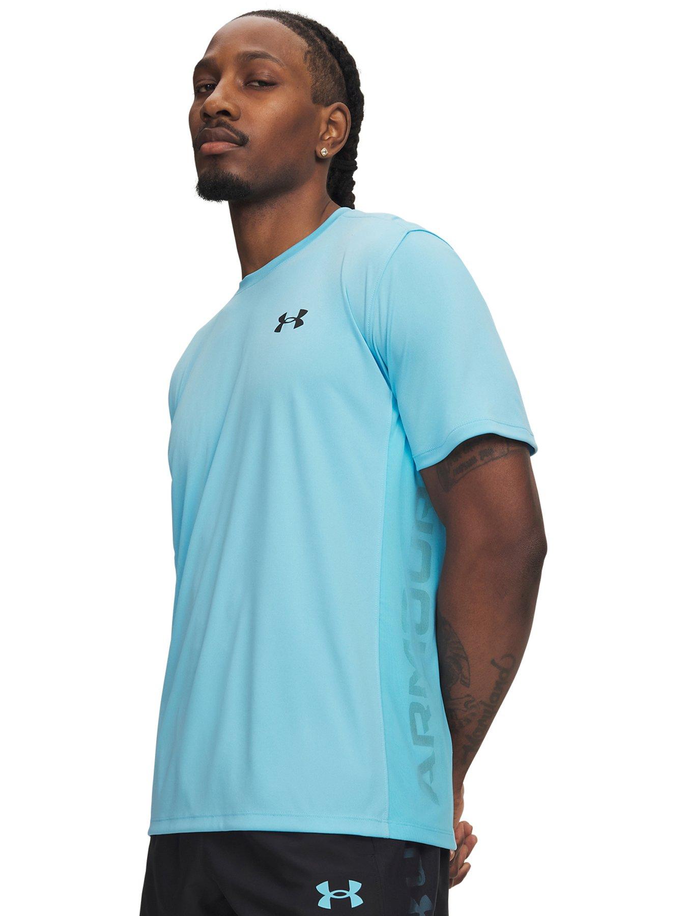 UNDER ARMOUR Mens Training Tech Utility T-Shirt - Blue