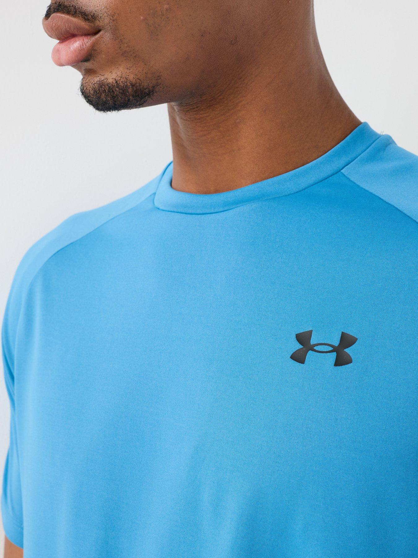 Image 5 of 6 of UNDER ARMOUR Mens Training Tech 2.0 T-Shirt - Blue
