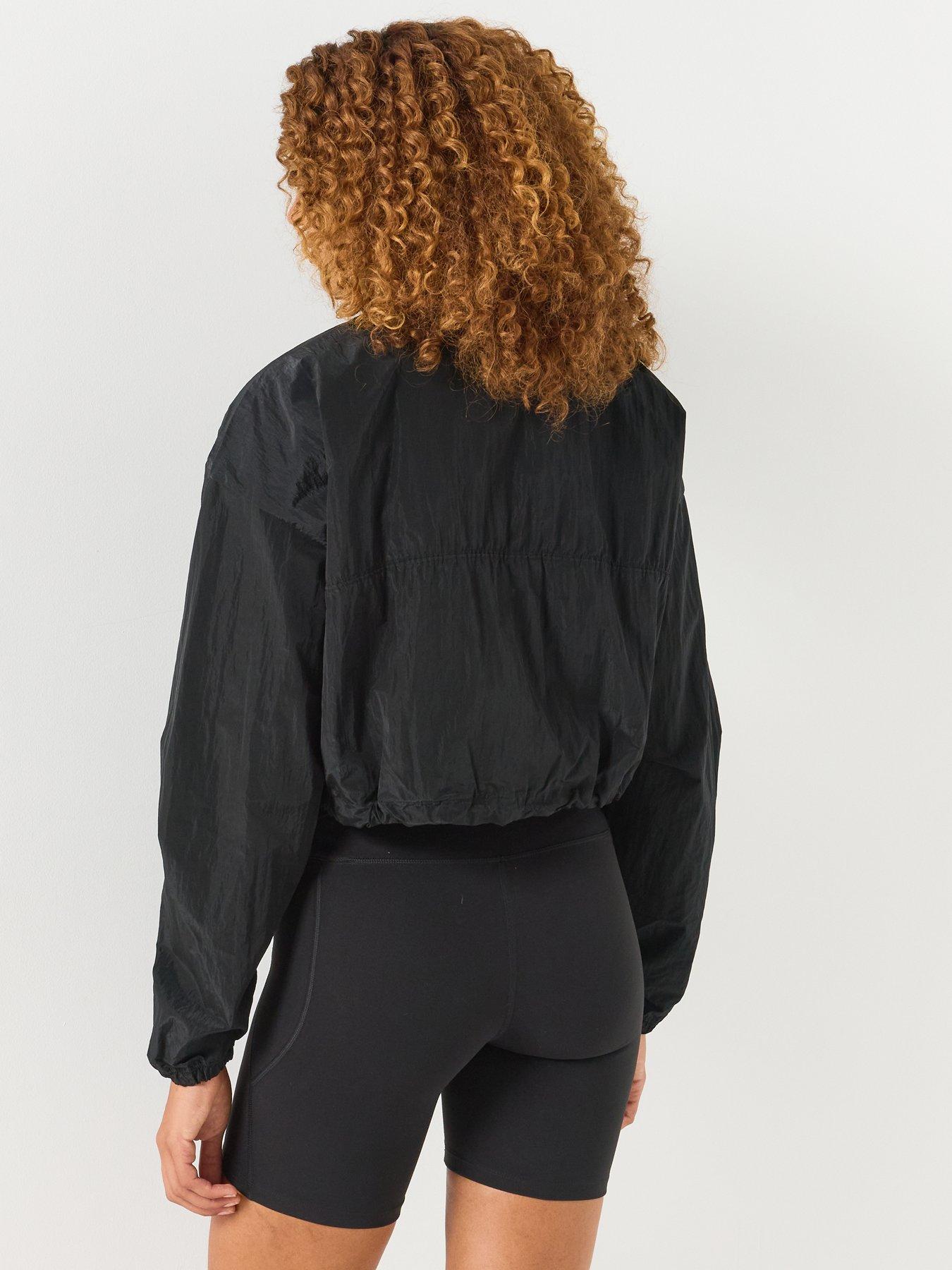 Image 2 of 6 of UNDER ARMOUR Womens Rival Woven UA Storm Relaxed Fit Blouse - Black
