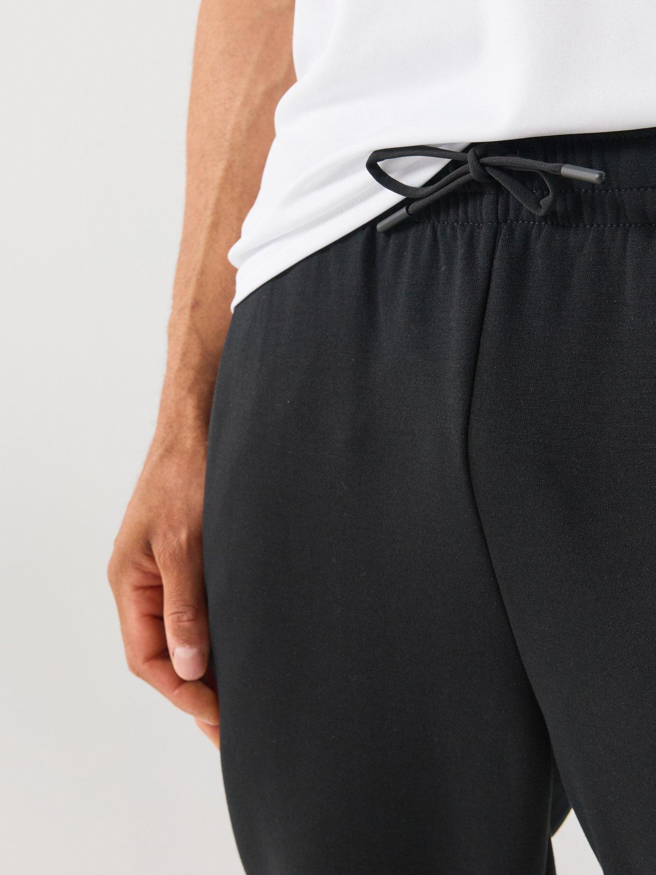 Image 5 of 6 of UNDER ARMOUR Mens Training Flex Fleece Tapered Joggers - Black