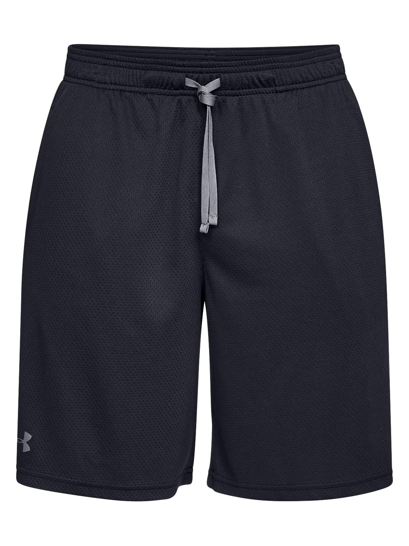 Image 4 of 5 of UNDER ARMOUR Men's Tech Mesh 9-Inch Training Shorts - Black