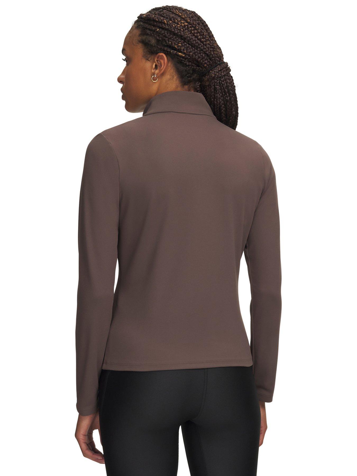 Image 2 of 3 of UNDER ARMOUR Womens Training Motion Full Zip Jacket - Brown