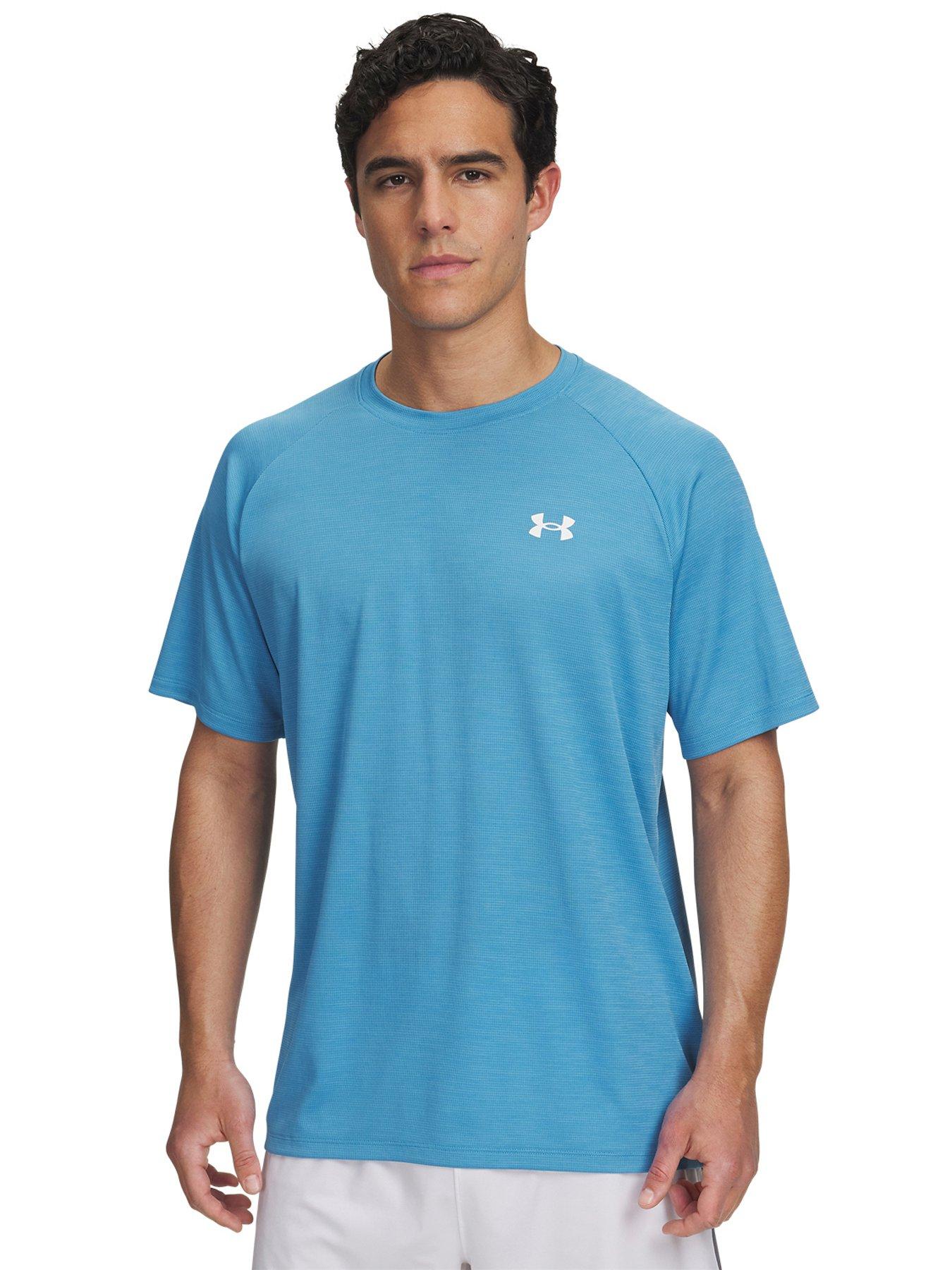 Under Armour Men's Blue Tech™ 2.0 Short Sleeve T-Shirt in Size M, Sports Direct - Image 5
