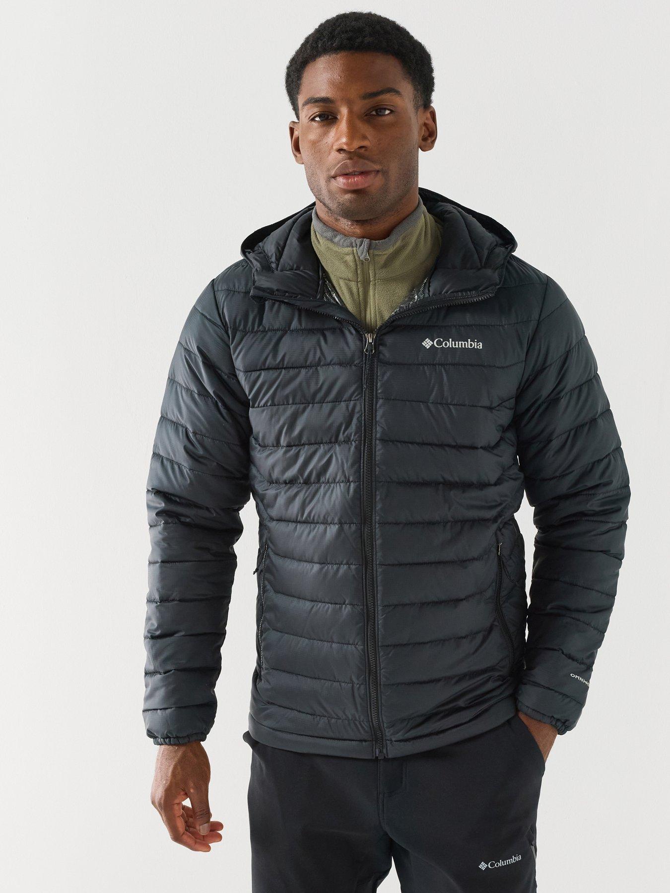 Columbia Men's Powder Lite II Hooded Insulated Jacket - Black