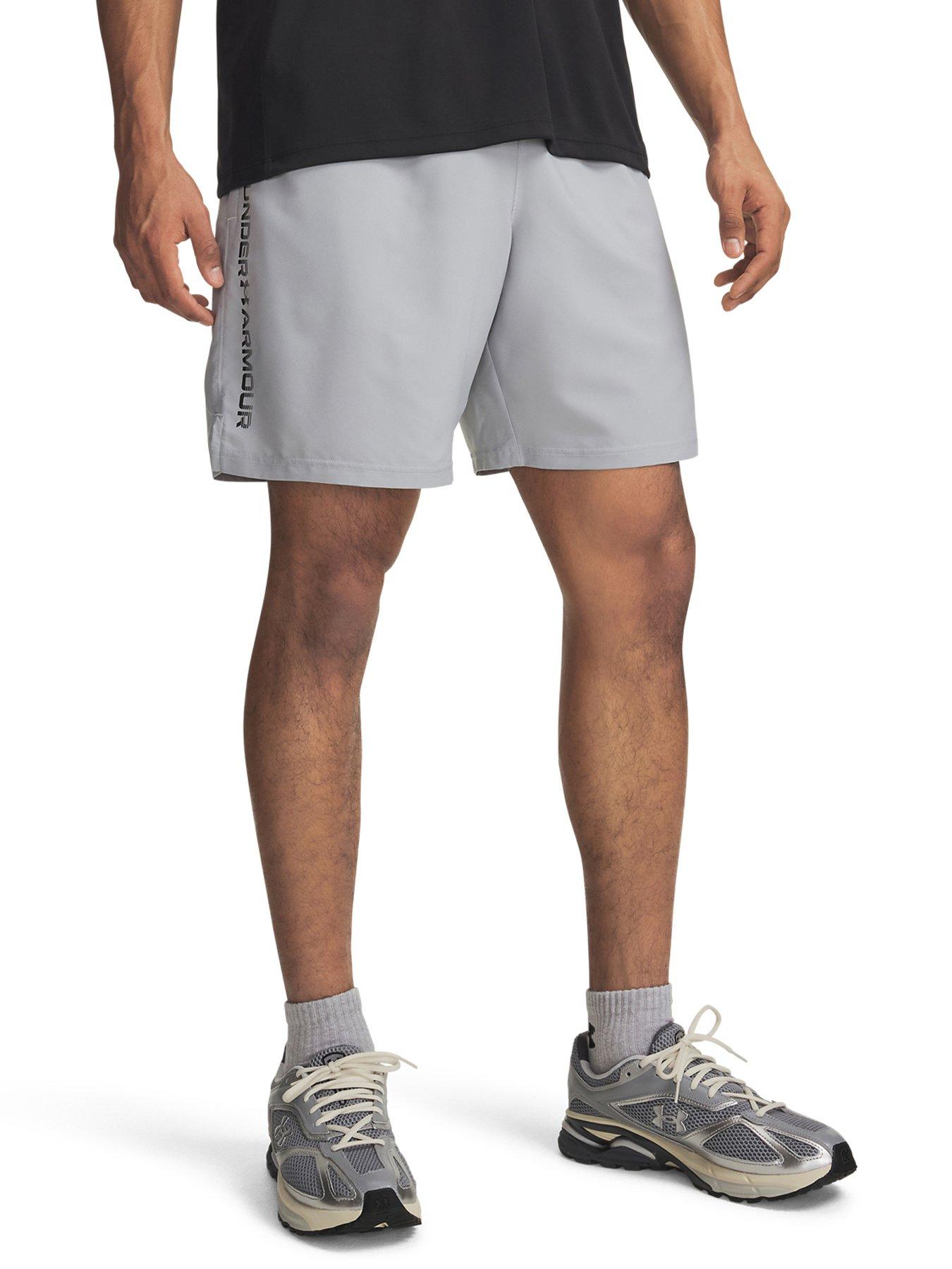 UNDER ARMOUR Men's Woven Training Shorts - Grey