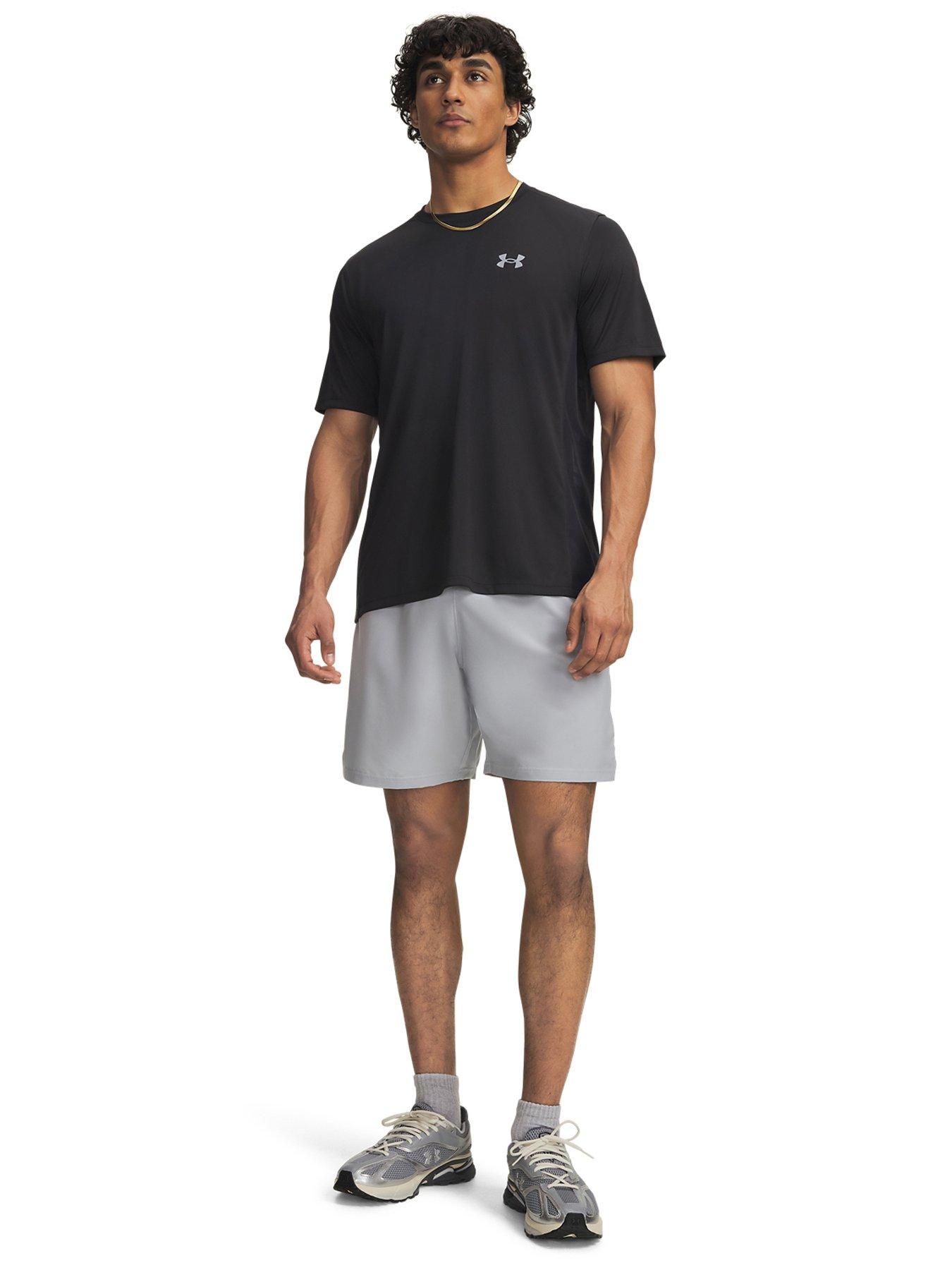 Image 3 of 3 of UNDER ARMOUR Men's Woven Training Shorts - Grey