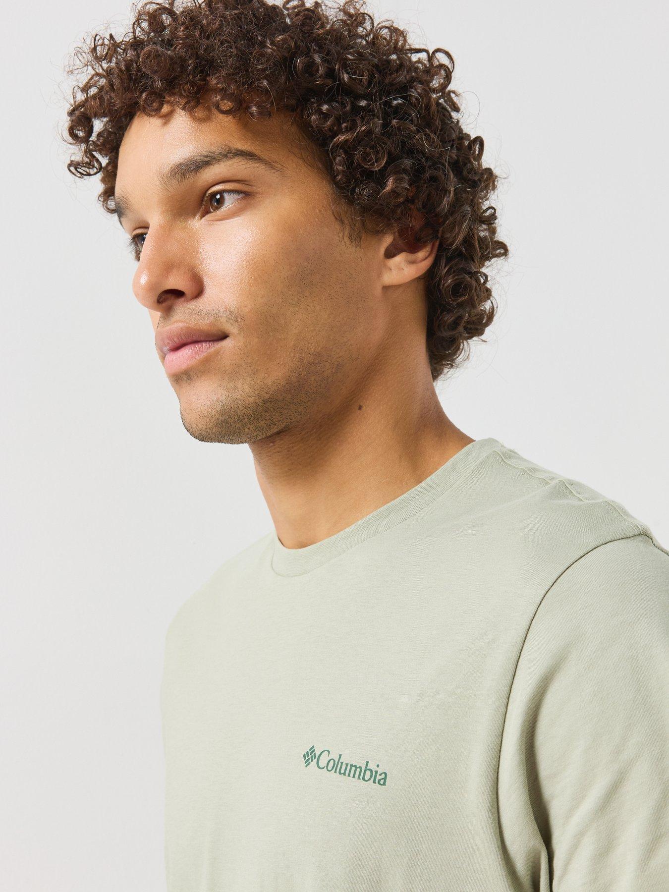 Image 5 of 5 of Columbia Mens CSC Outdoor Graphic Cotton T-Shirt - Green