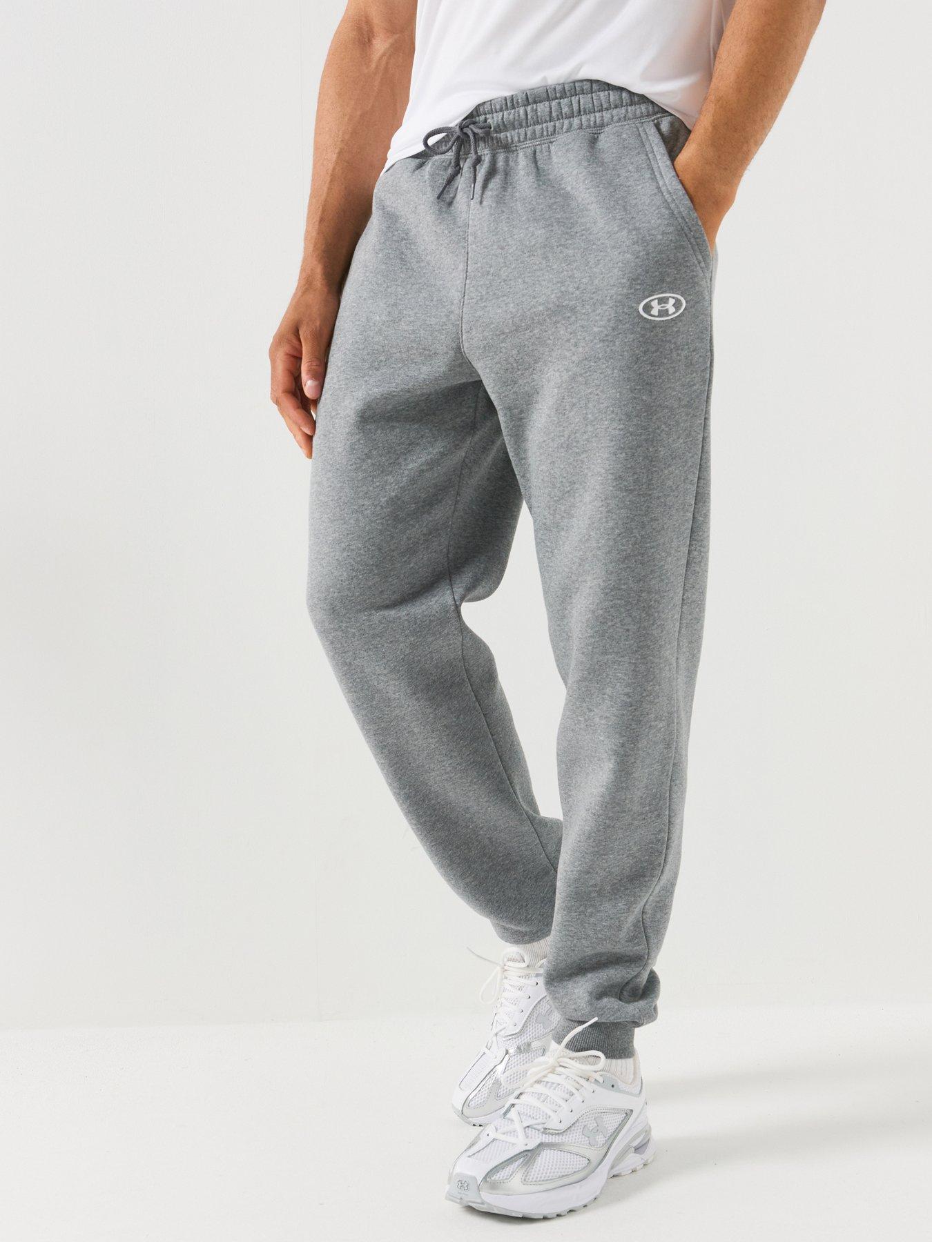 Image 1 of 6 of UNDER ARMOUR Men's Training Rival Fleece Joggers- Grey