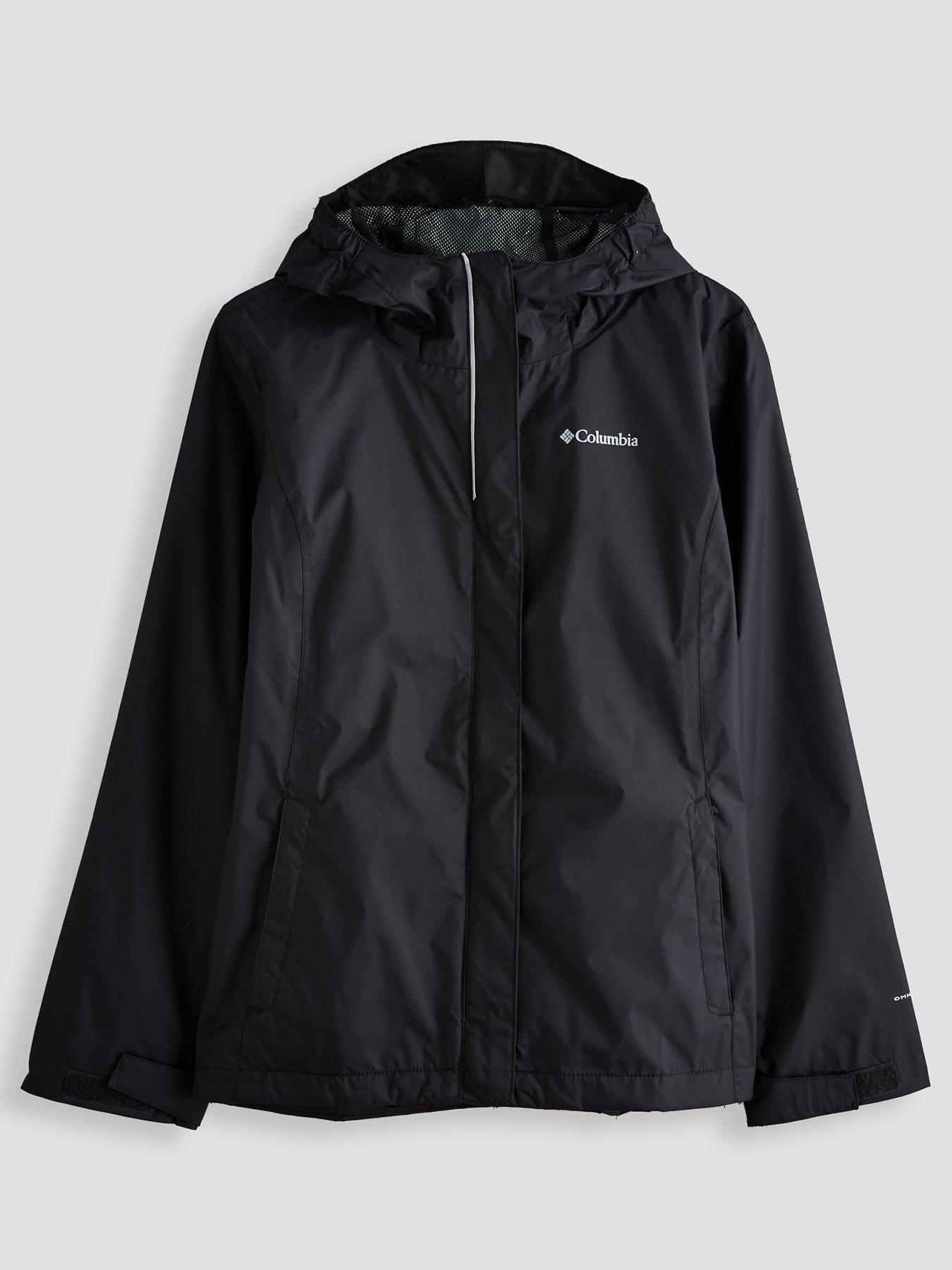 Image 1 of 4 of Columbia Junior Girls Arcadia Ii Shell Jacket - Black