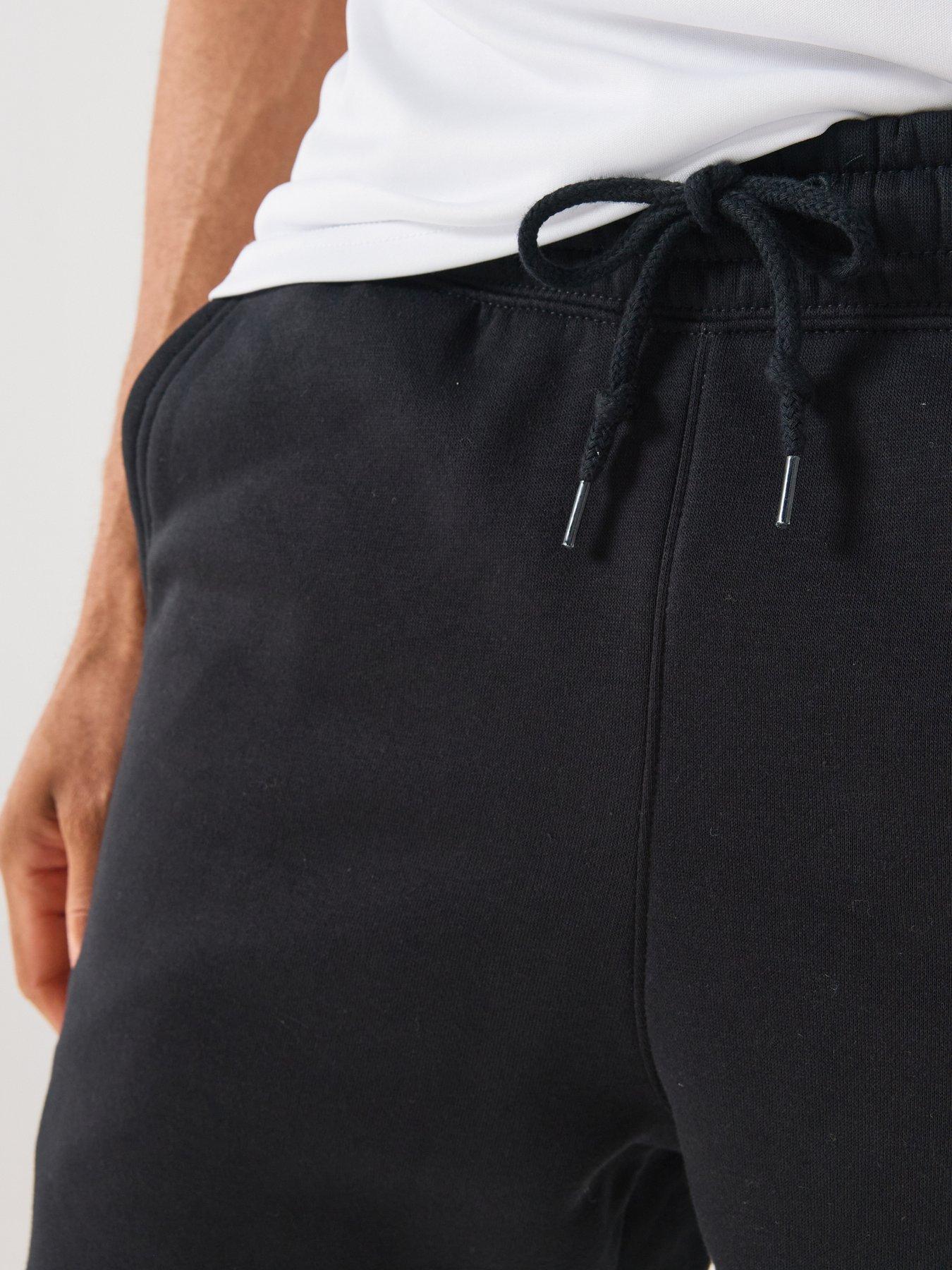 Image 4 of 6 of UNDER ARMOUR Men's Training Rival 10" Fleece Shorts - Black