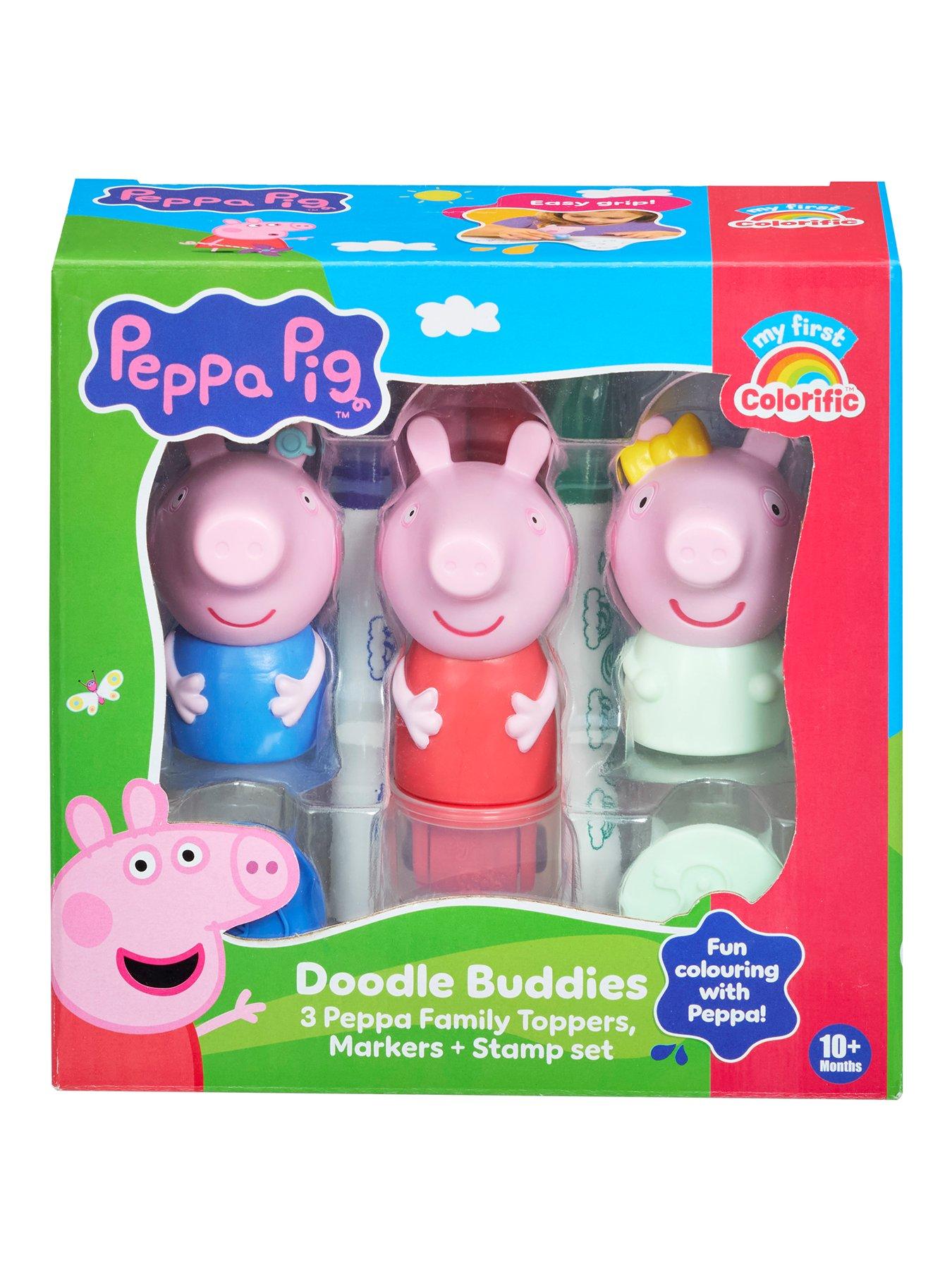 Peppa Pig Doodle Buddies 3 Pack