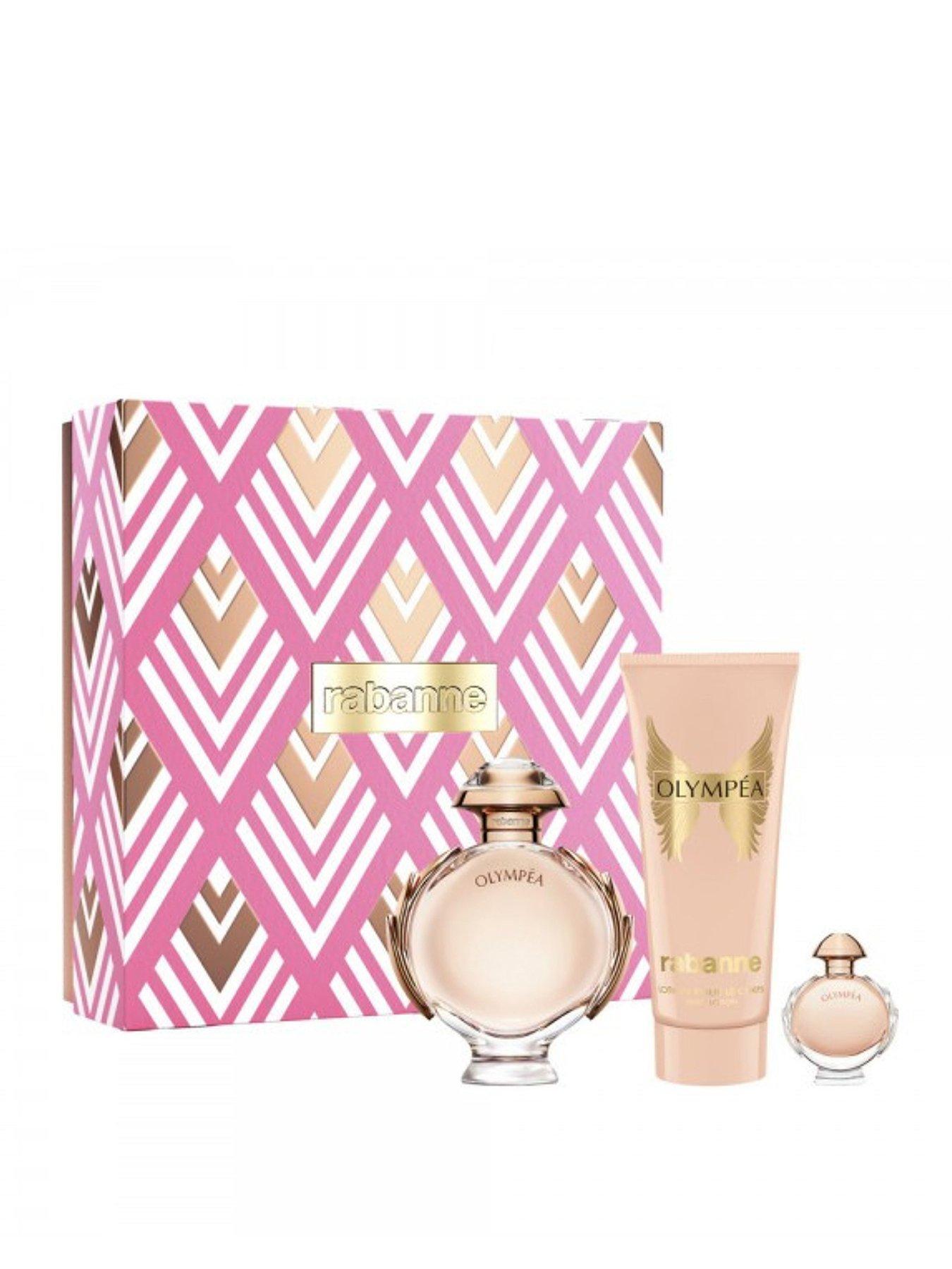 Image 1 of 1 of Rabanne Paco Olympea Ladies Giftset EDP Spray 80ml Body Lotion 100ml Mini 10ml Parfum