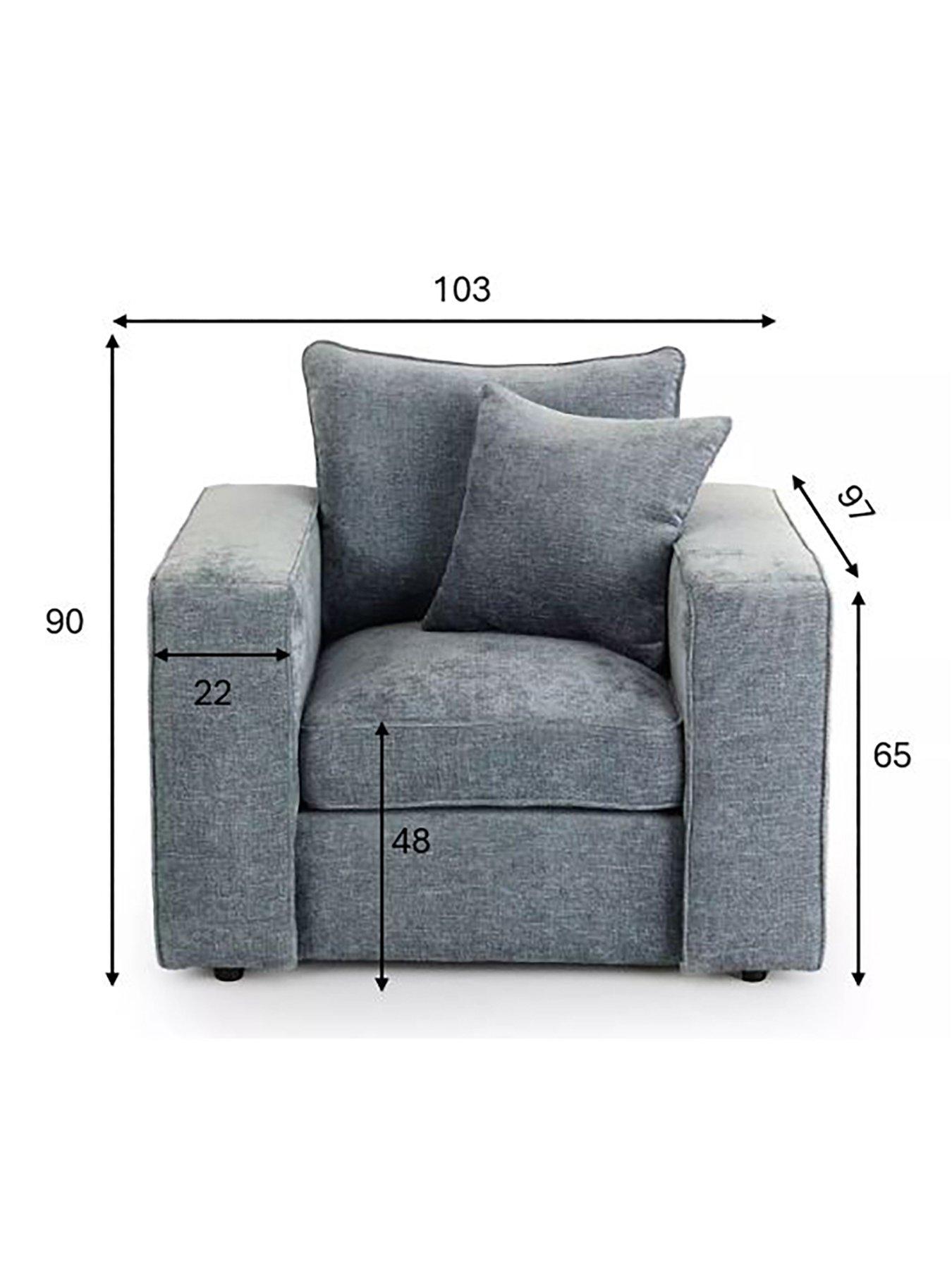 Image 7 of 7 of The Very Collection Novak Armchair