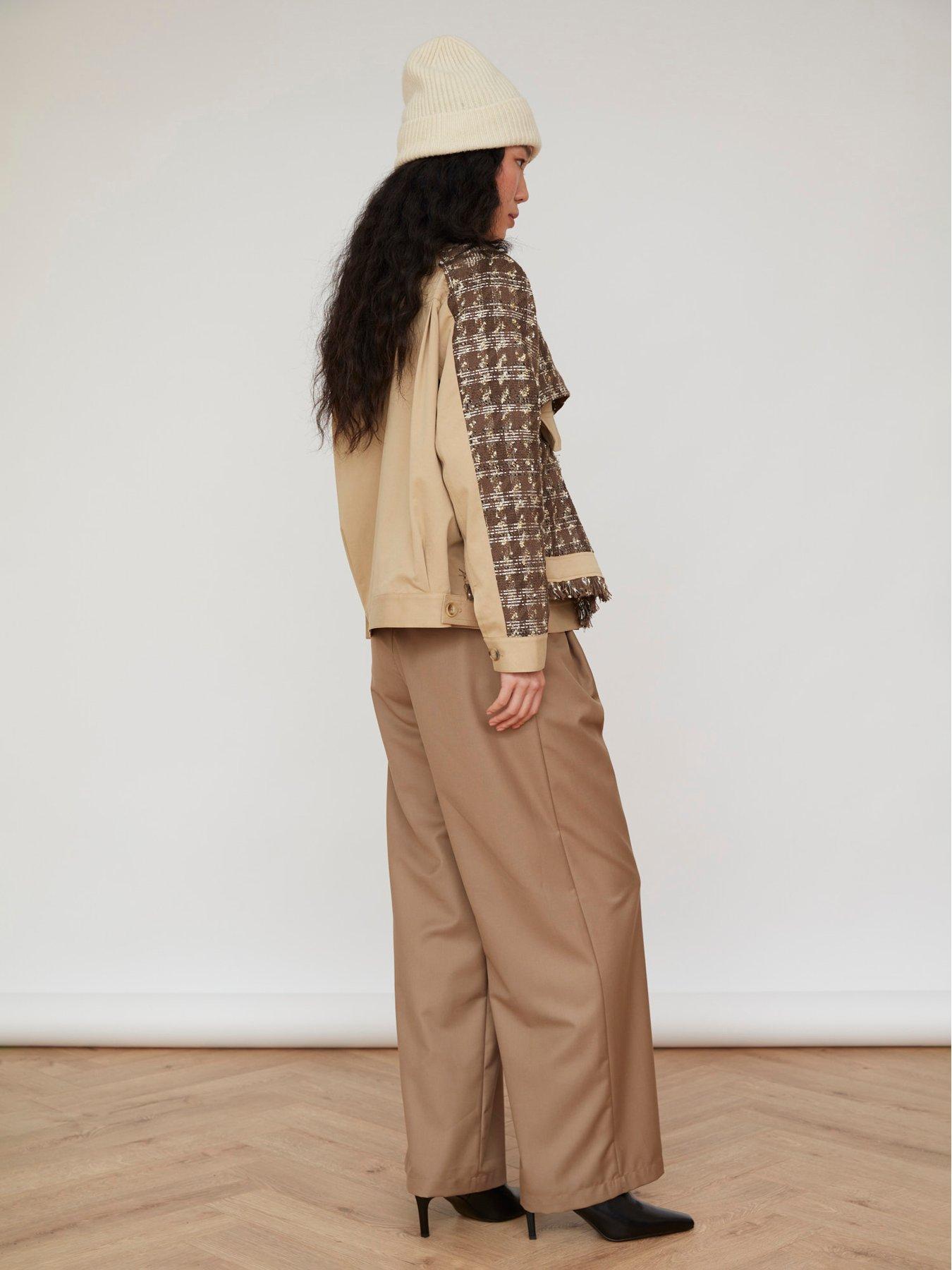 Image 2 of 5 of Jovonna London Vida Trousers - Brown